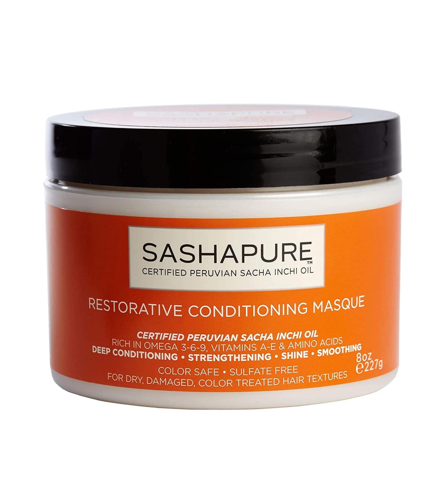 Sashapure Restorative Conditioning Masque 1x 277g - Buy Online on GoSupps.com