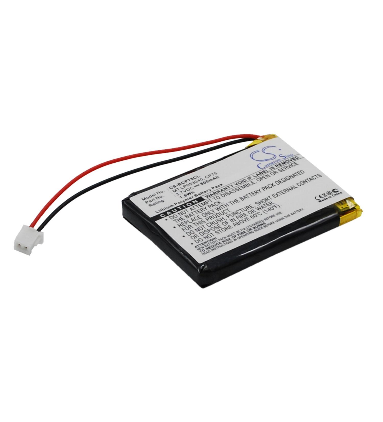 Replacement Battery for iDect M1 M2 X2 X2d X2di X2i - MT LP053040 500mAh/3.7V International Shipping - Buy Online on GoSupps.com