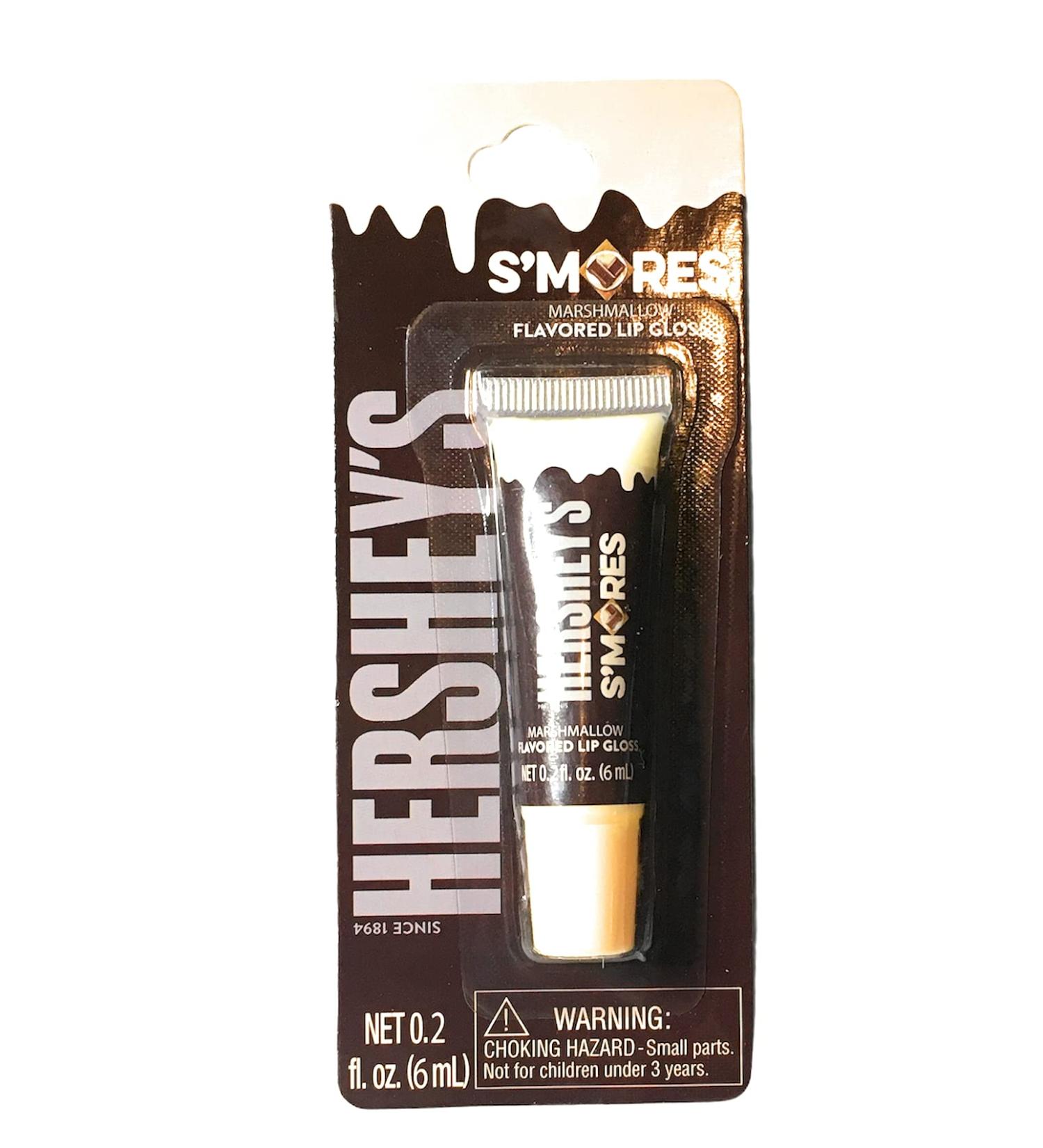 (1) .2 oz Squeezy Tube Marshmallow S mores Flavored Lip Gloss
