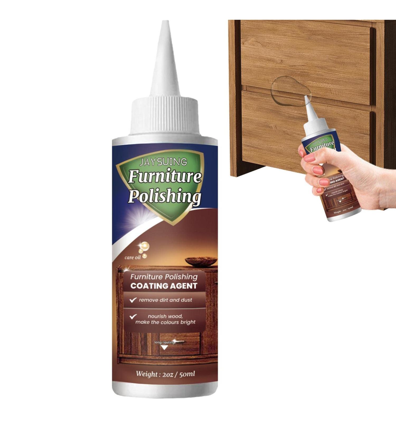 Wood Care Wax | Beeswax Anti-Drying Cabinet Cleaner and Polish | Brightening Multipurpose Beeswax for Tables Floor Cabinets Gyouza - Buy Online on GoSupps.com