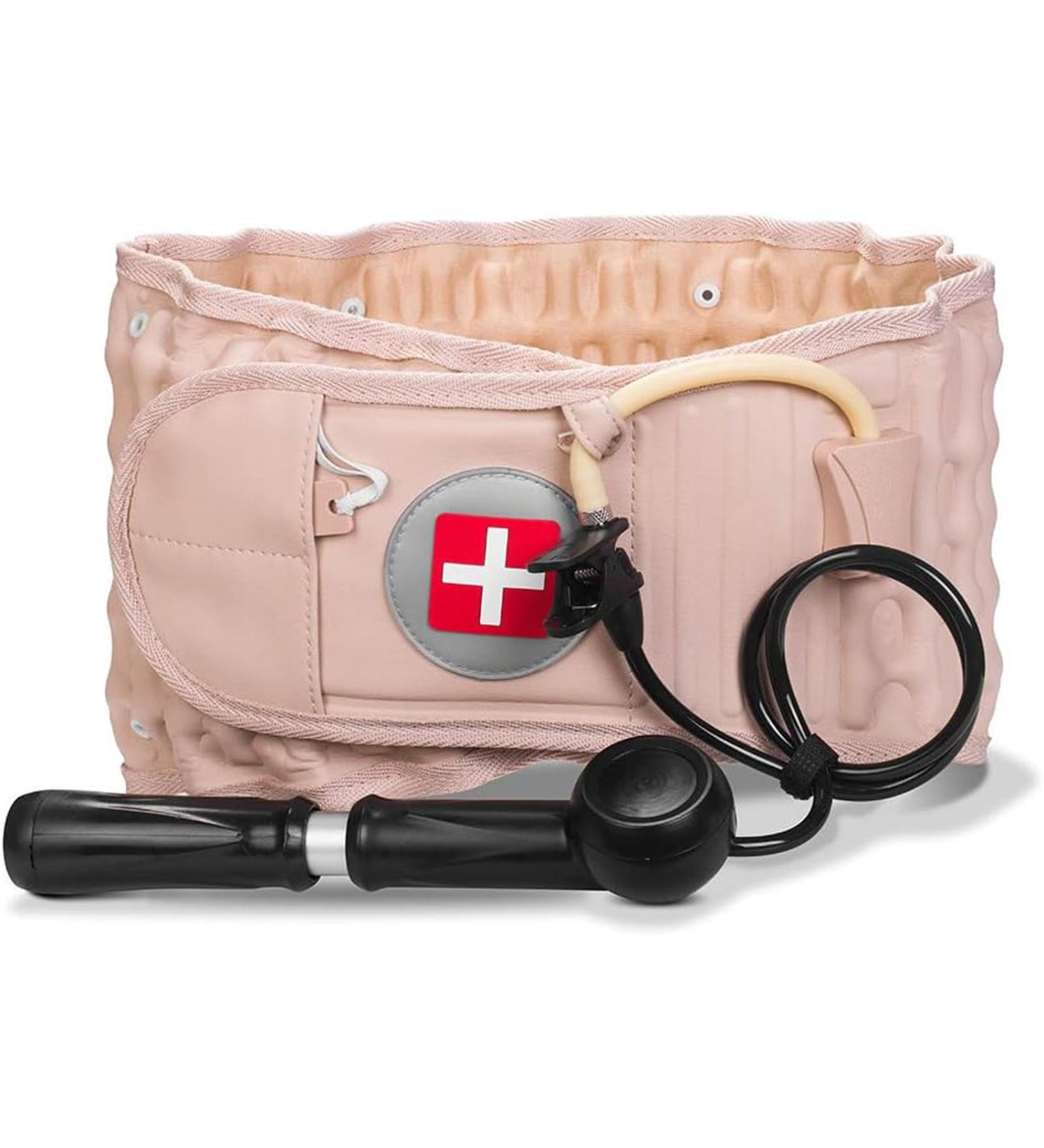 Buy Cusma Decompression Belts for Lumbar Support - Inflatable Spine Traction Device & Back Corrector for Herniated Discs | International Shipping Available - Buy Online on GoSupps.com