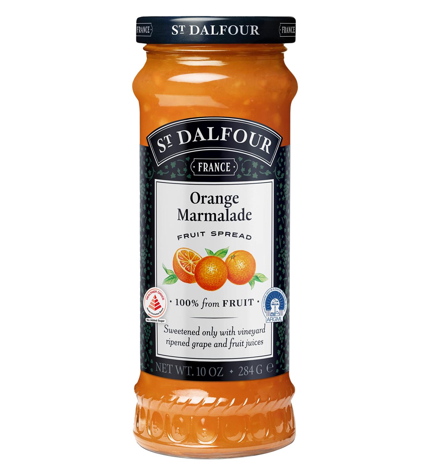 St. Dalfour Orange Marmalade Fruit Spread 10oz - Premium Quality Spread - Buy Online on GoSupps.com