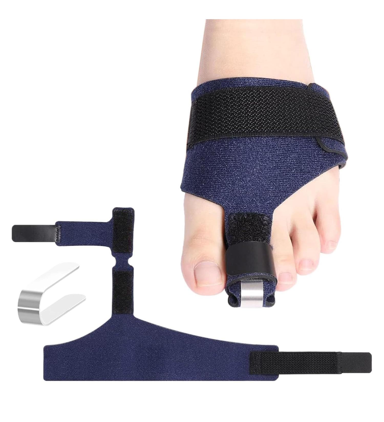 Toe Straightener & Hammer Toe Corrector | Support for Broken Claw Bent Crooked Curled & Mallet Toes | International Shipping - Buy Online on GoSupps.com