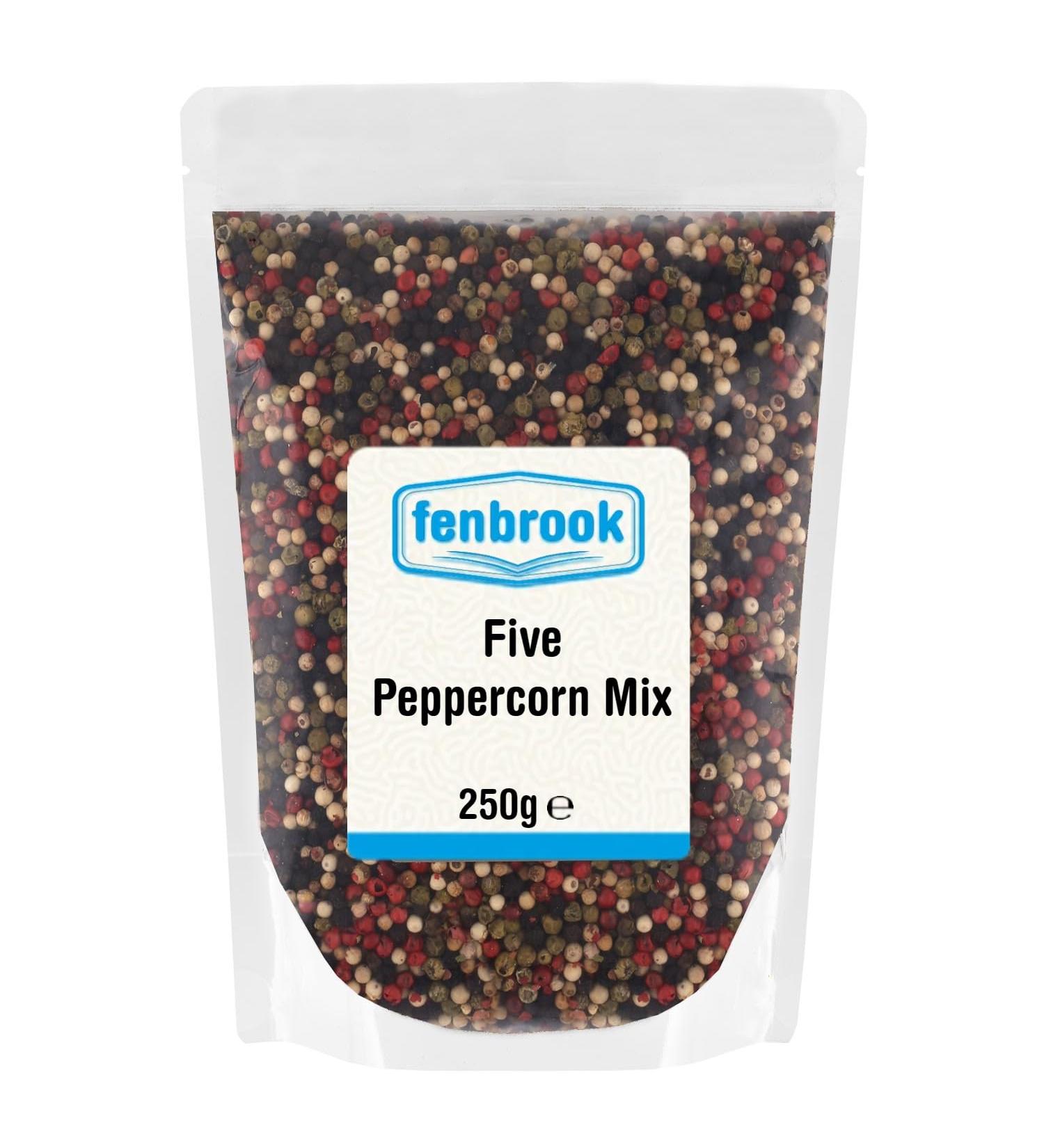 Five Peppercorn Mix 250g by Fenbrook