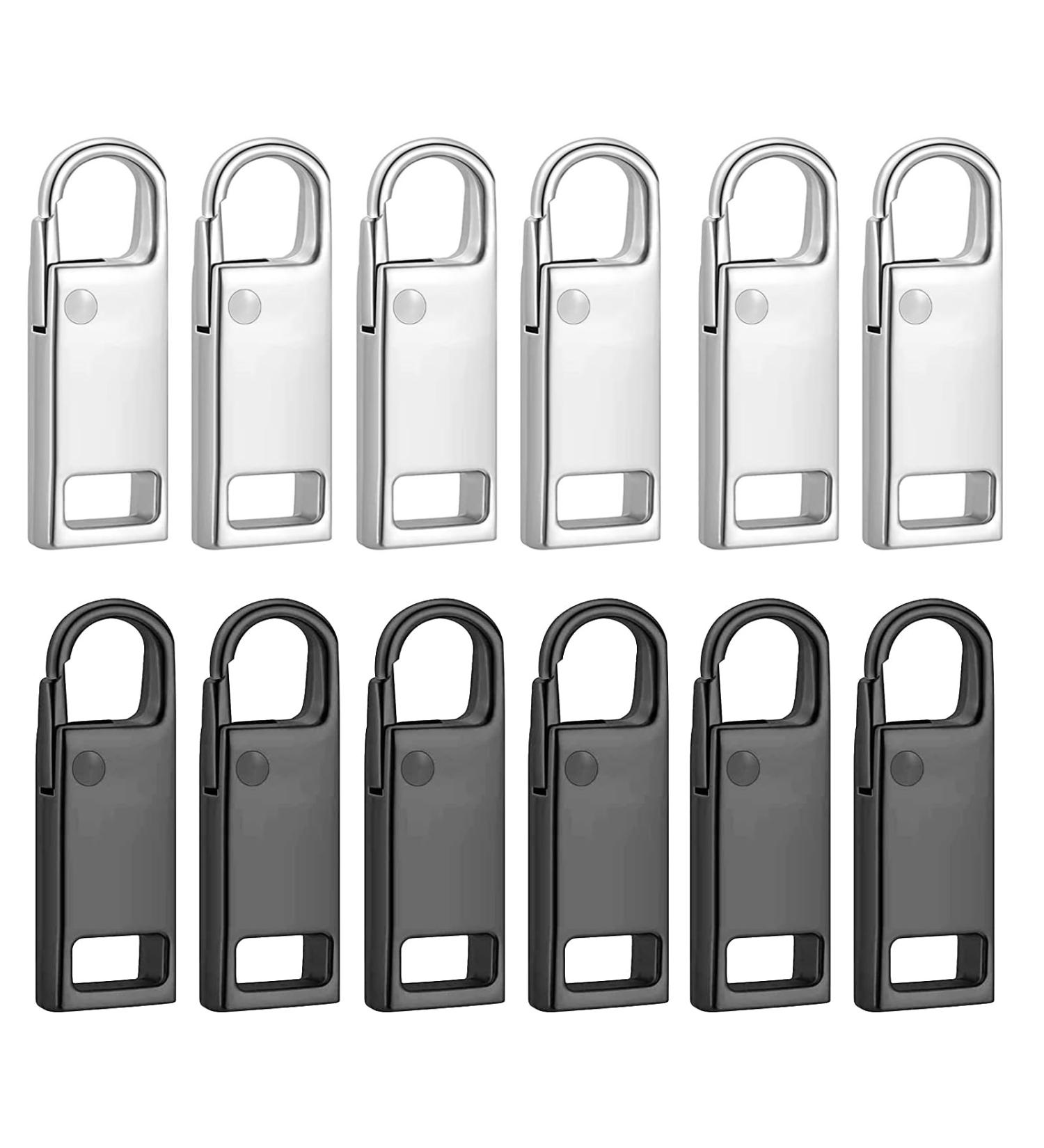 12-Piece Metal Zipper Repair Set - Universal Replacement for Suitcases Jackets Backpacks & Bags - Buy Online on GoSupps.com