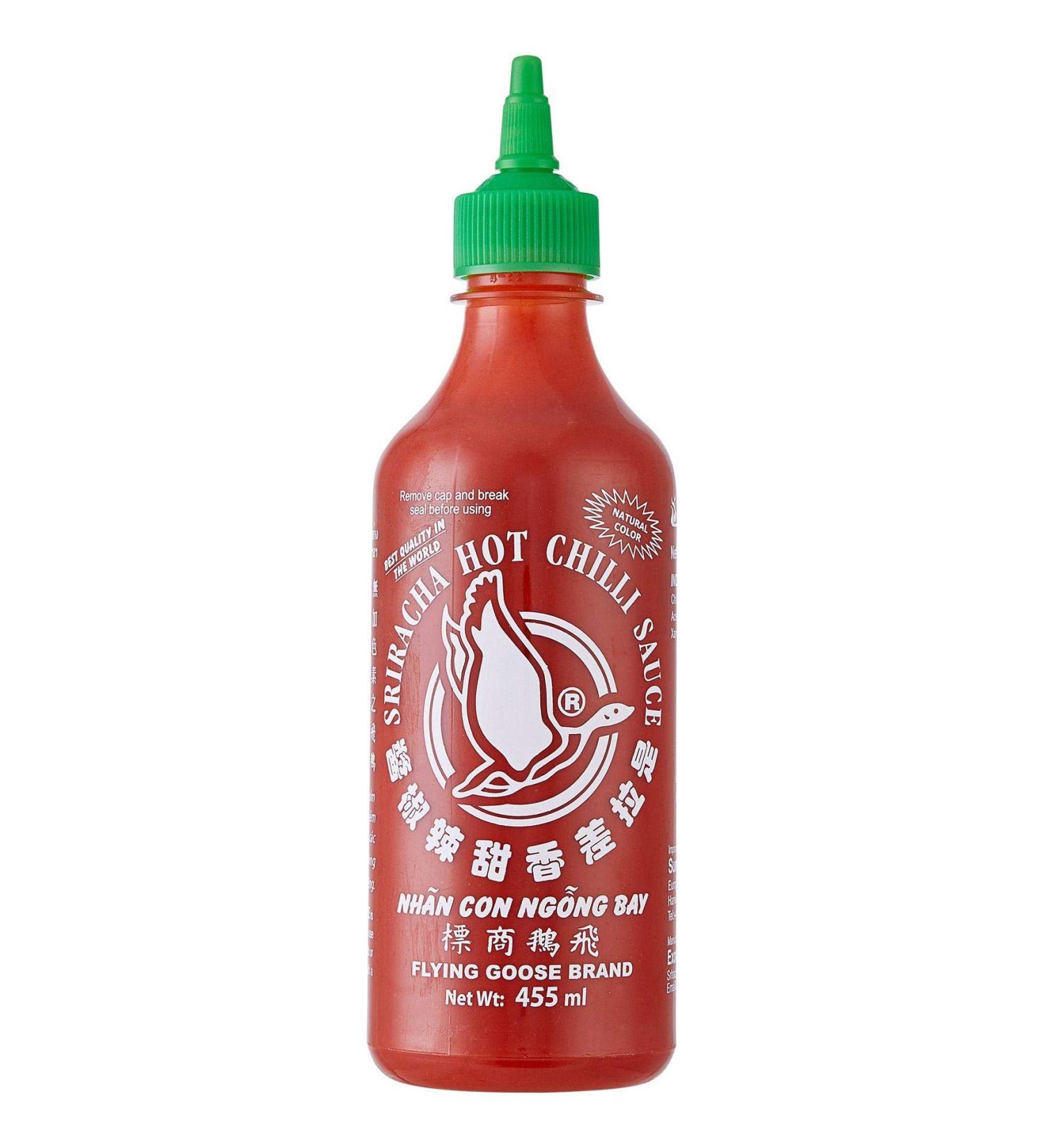 Sriracha Hot Chilli Sauce 455milliliter - Buy Online on GoSupps.com