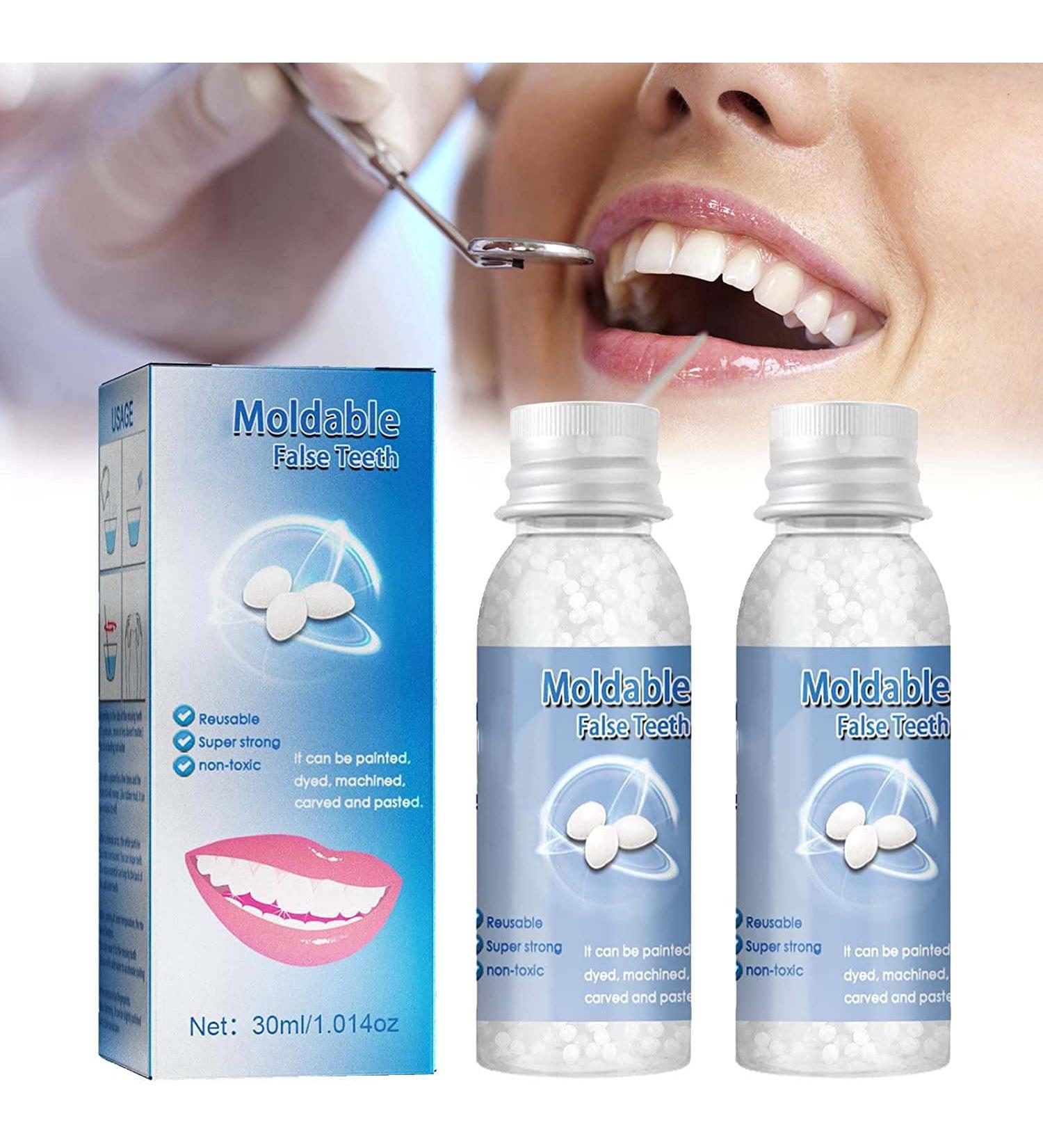 Buy Dentist-Approved New Tooth Repair Granules | Temporary Tooth Filling Kit for Broken Teeth - 1pcs - Buy Online on GoSupps.com