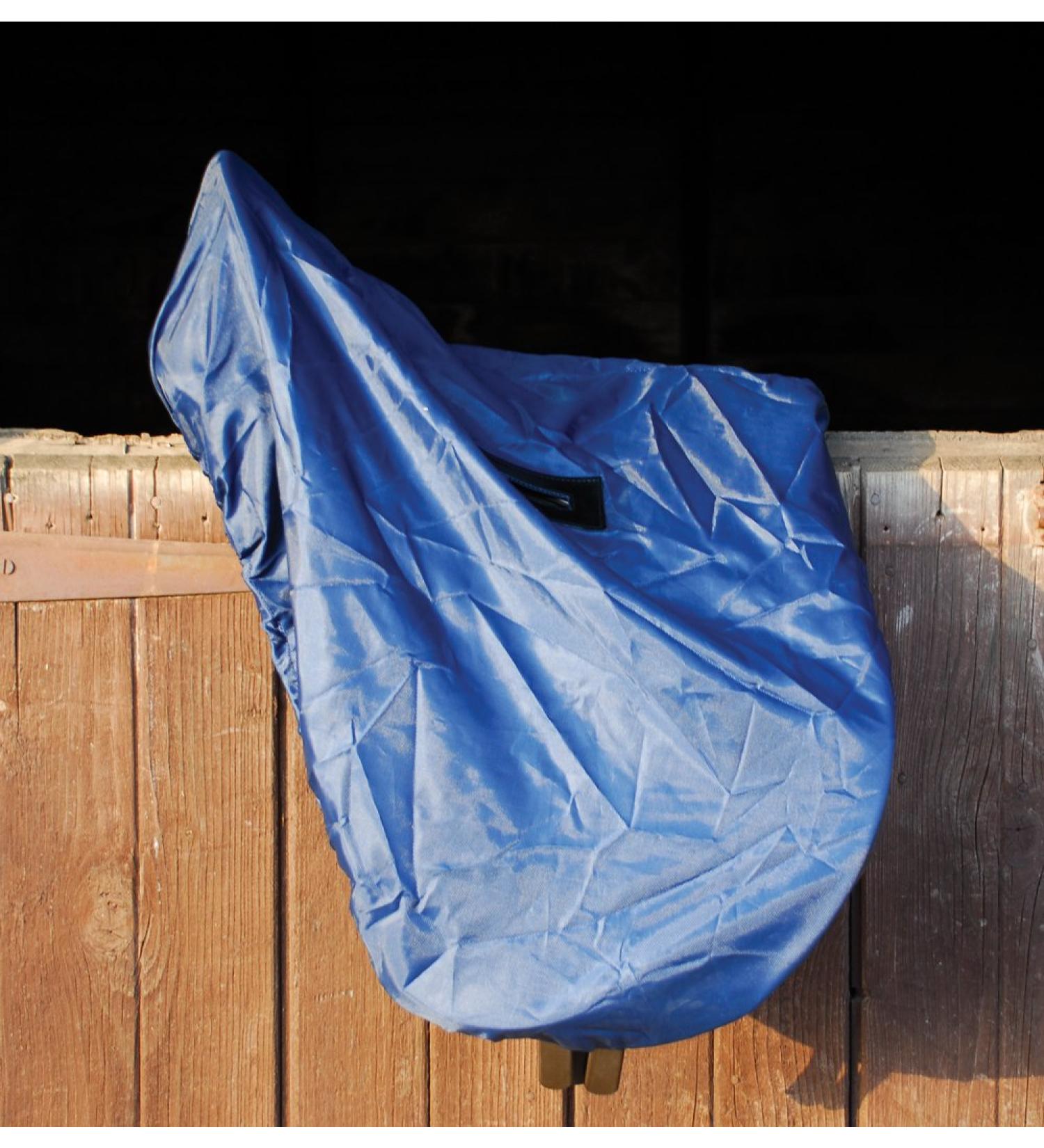 Rhinegold Waterproof Saddle Cover Navy One Size