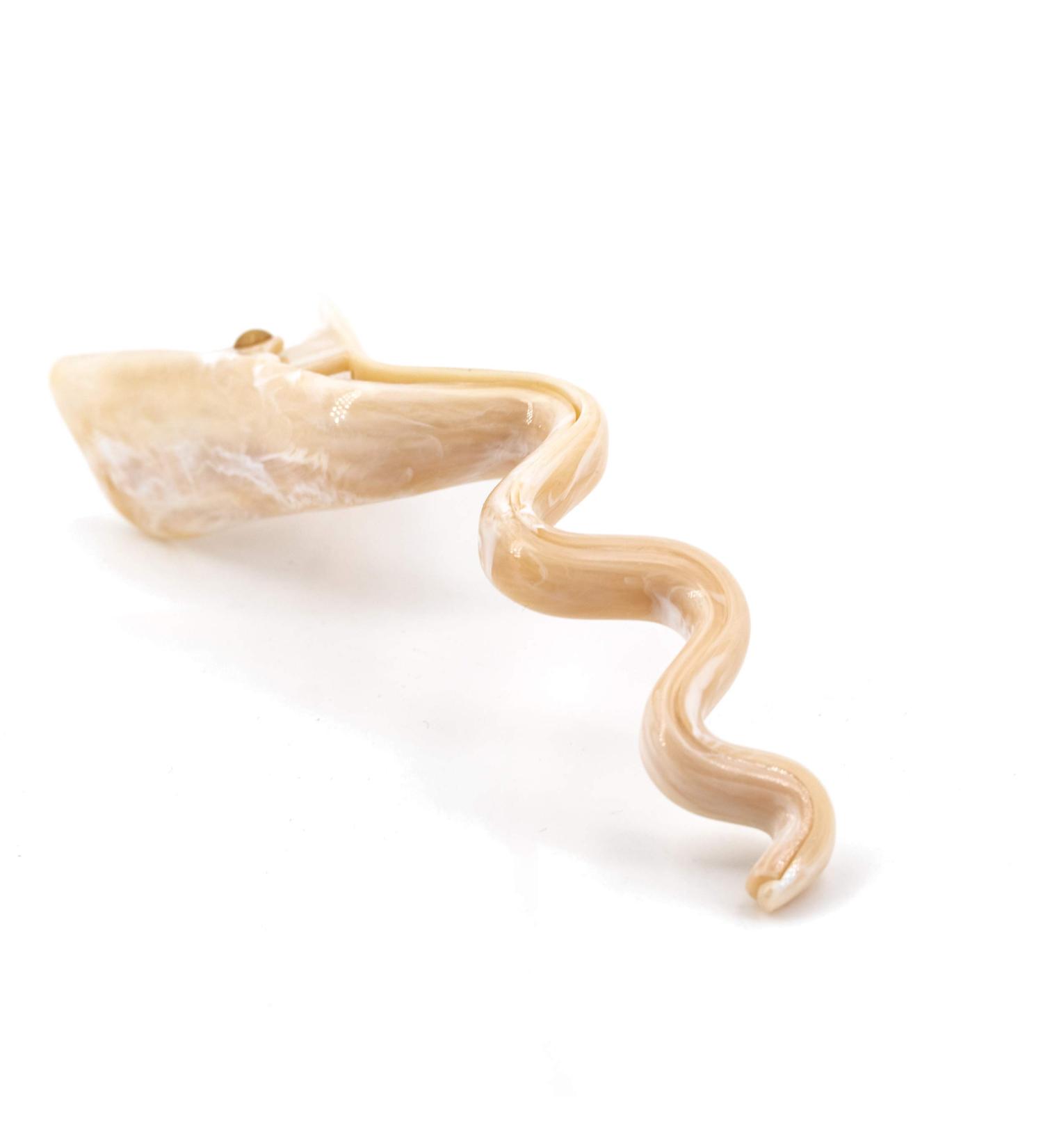 1pc XL Amber Wave Hair Clip (13cm) - Made in Germany - WeLoveBeads - International Shipping Available - Buy Online on GoSupps.com