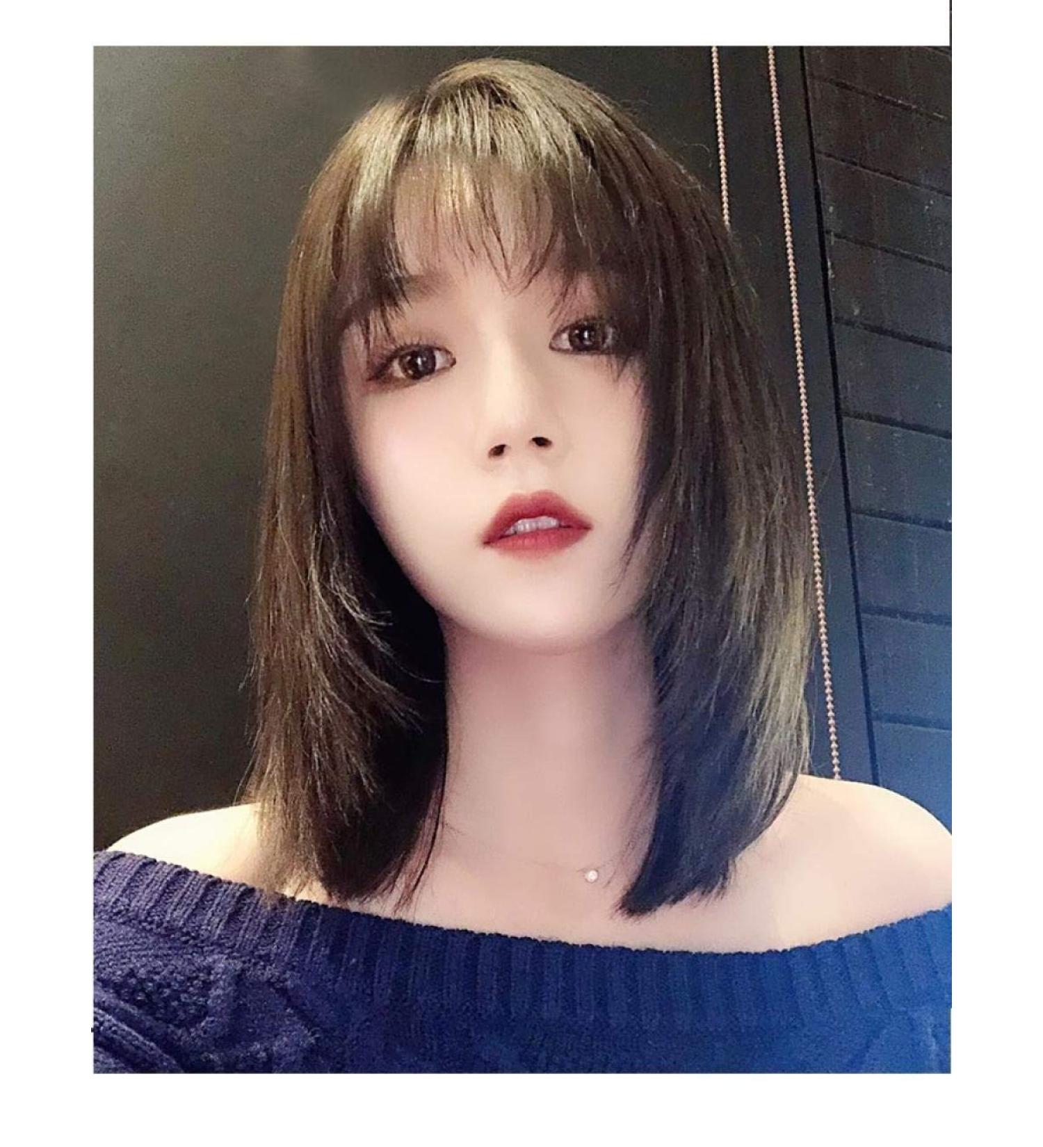 Shop Long Hair Wigs for Women - Natural Bangs Light & Dark Brown - Trendy Full Headgear & Short Hair Sets - Buy Online on GoSupps.com