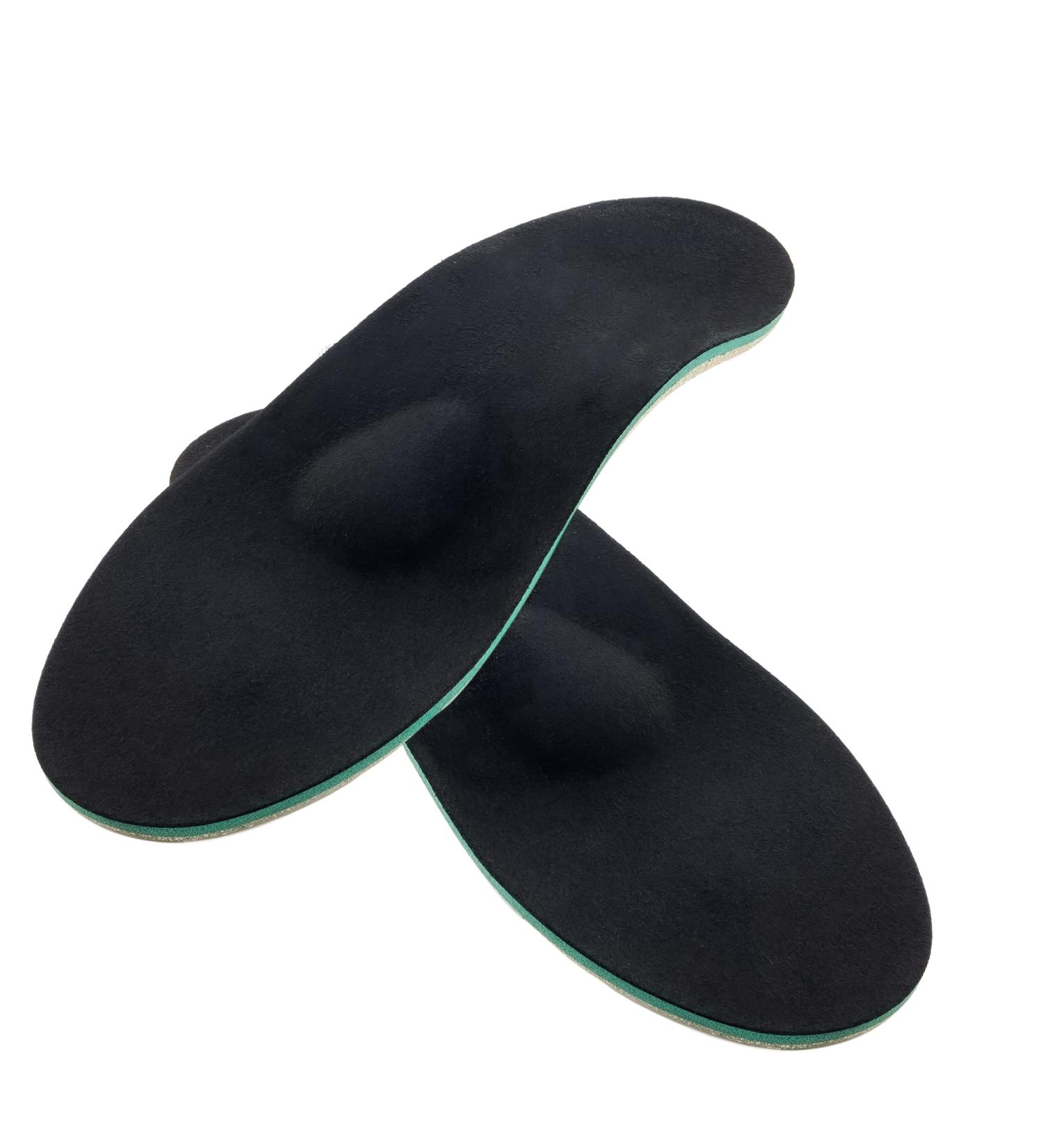 Green Feet Orthopedic Insoles - 5mm Shoe Inserts for Flat Feet Heel Spurs & Arch Support | EU Size 45/46 - Buy Online on GoSupps.com