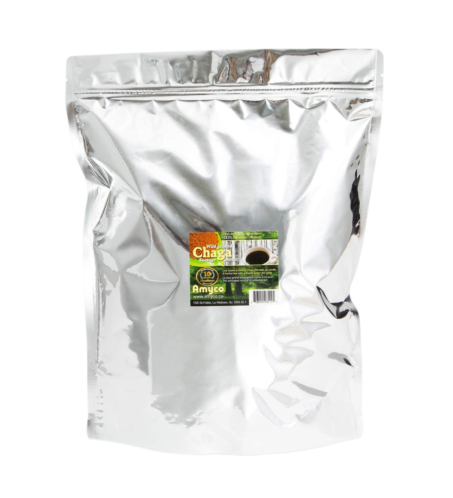 Chaga Canadian Wild Ground 1 Kg Chaga Sauvage MouluF