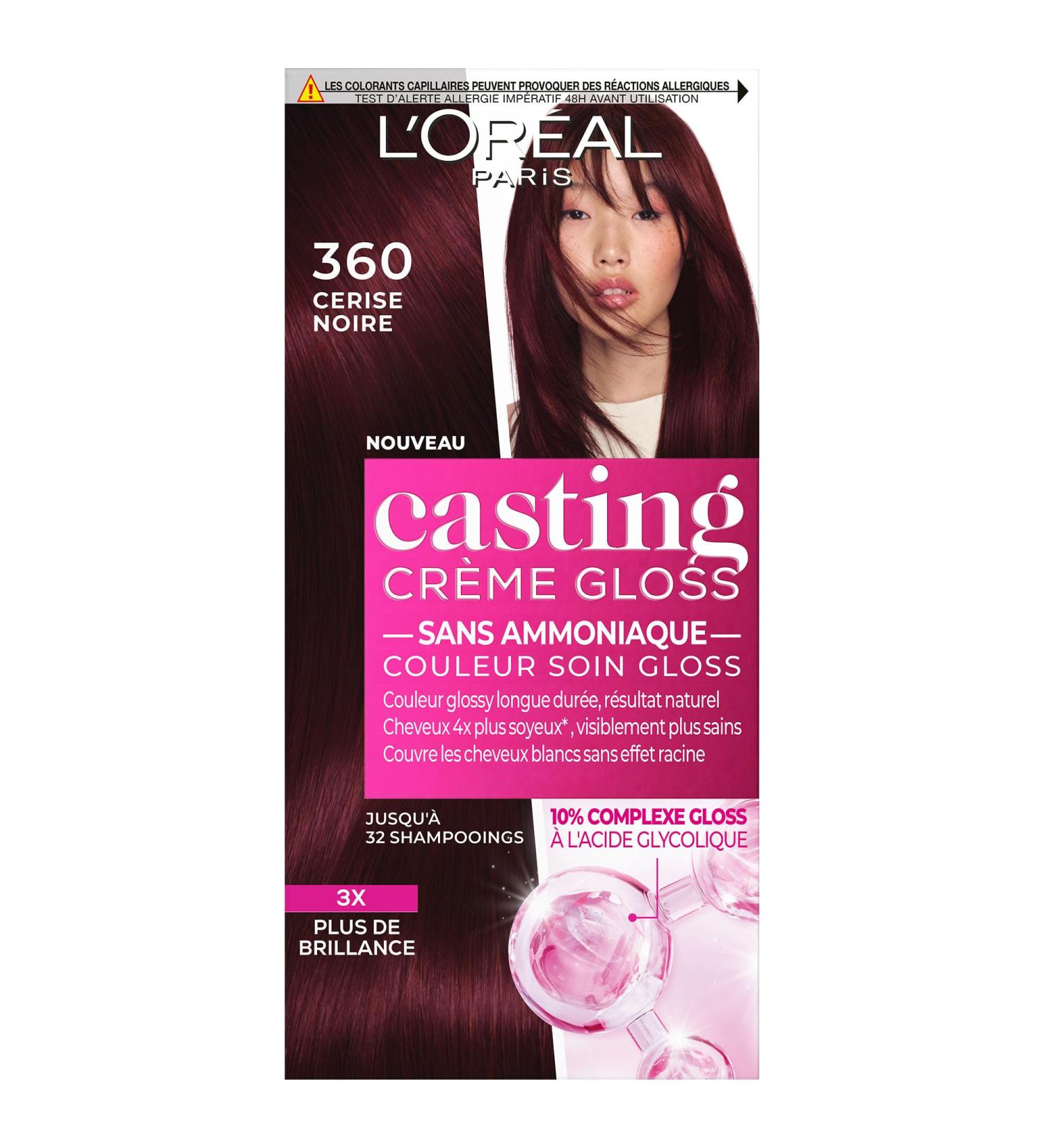 L'Oreal Paris L'OR AL PARIS - Semi-Permanent Tone-on-Tone Hair Color - Color Care Gloss - Ammonia-Free - Casting Cr me Gloss -