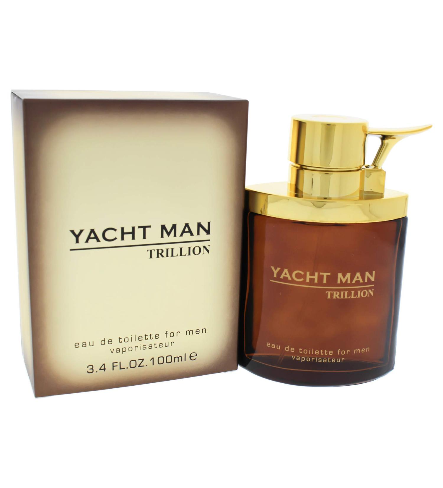 Myrurgia Myrurgia Yacht man trillion by myrurgia for men - 3.4 Ounce edt spray 3.4 Ounce Fresh 3.4 - Buy Online on GoSupps.com
