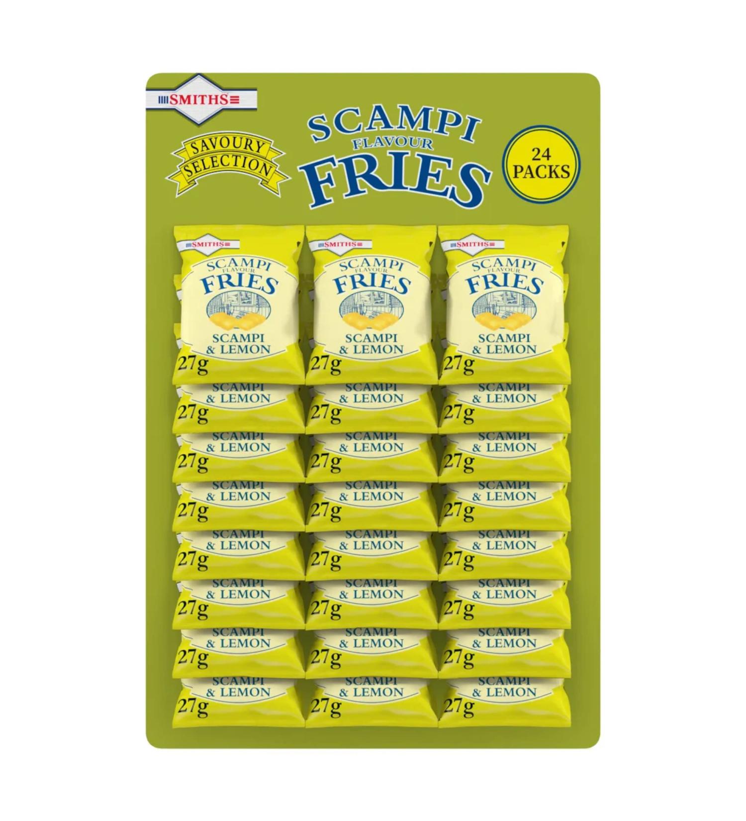 Smiths Scampi Fries 24x27g