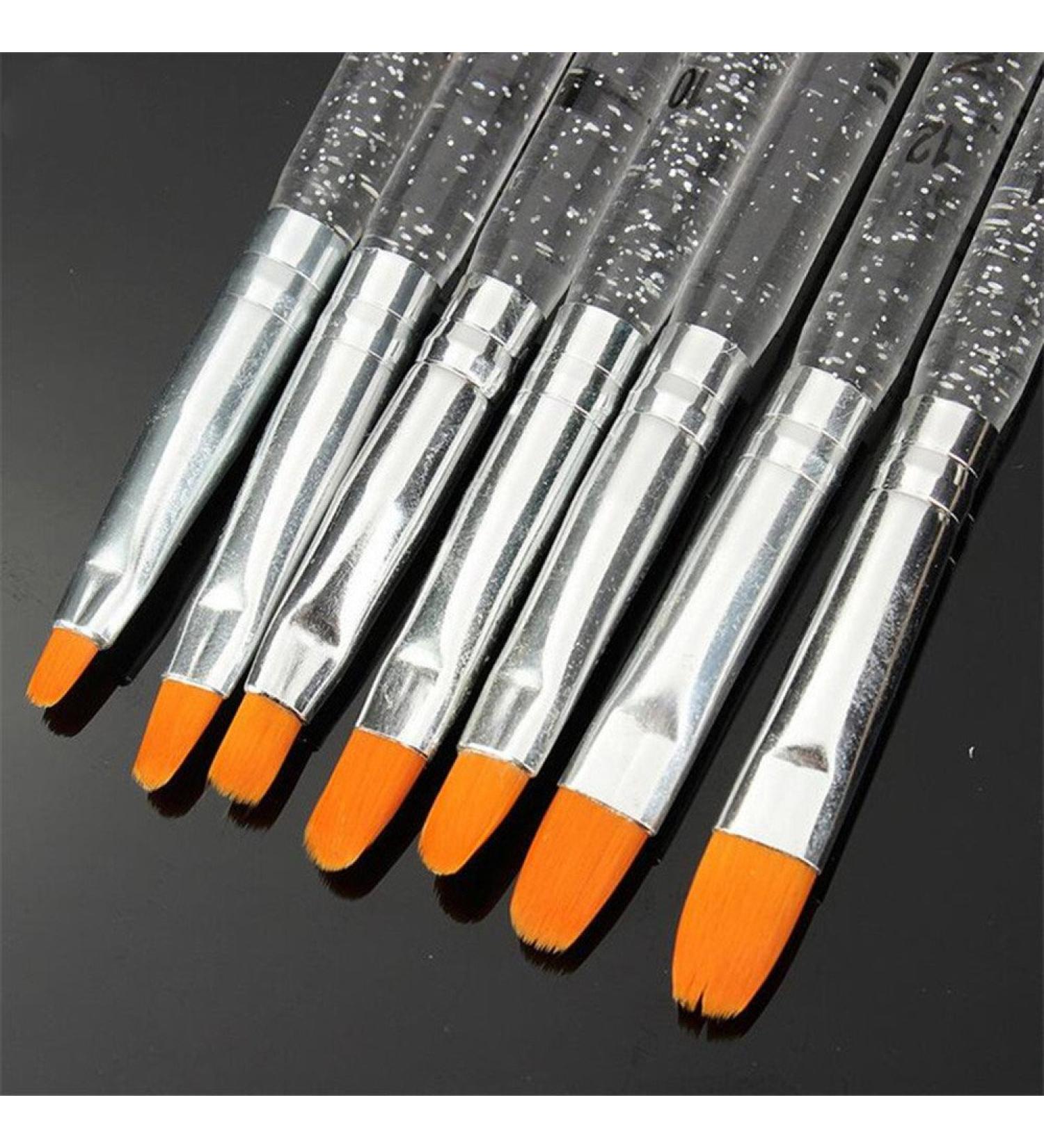 Professional 7 Transparent Nail Pens Set - DIY Nail Art Painting & Design | Ideal Beauty Gifts - Buy Online on GoSupps.com