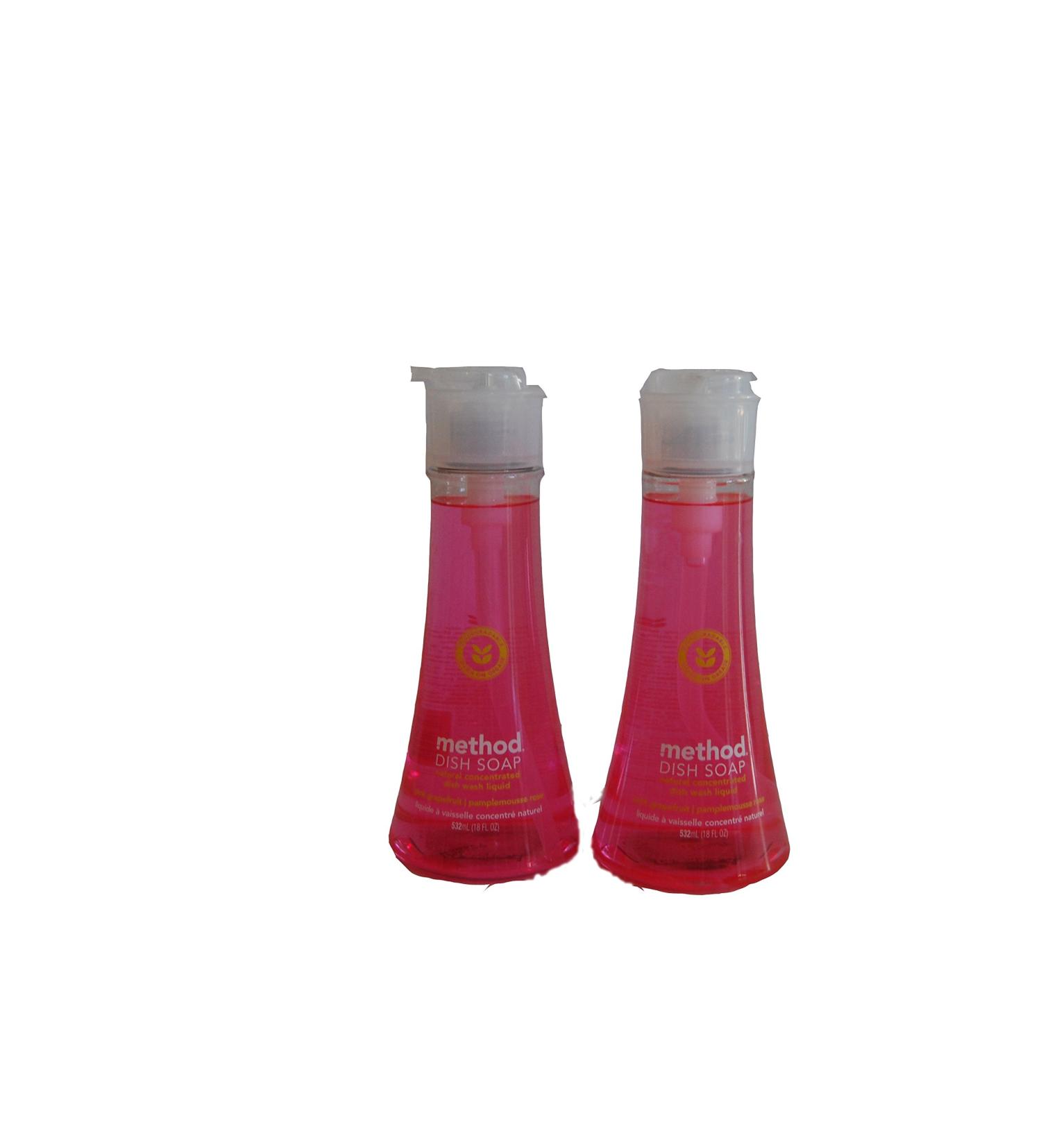 Method Dish Soap Pink Grapefruit - 18 fl oz