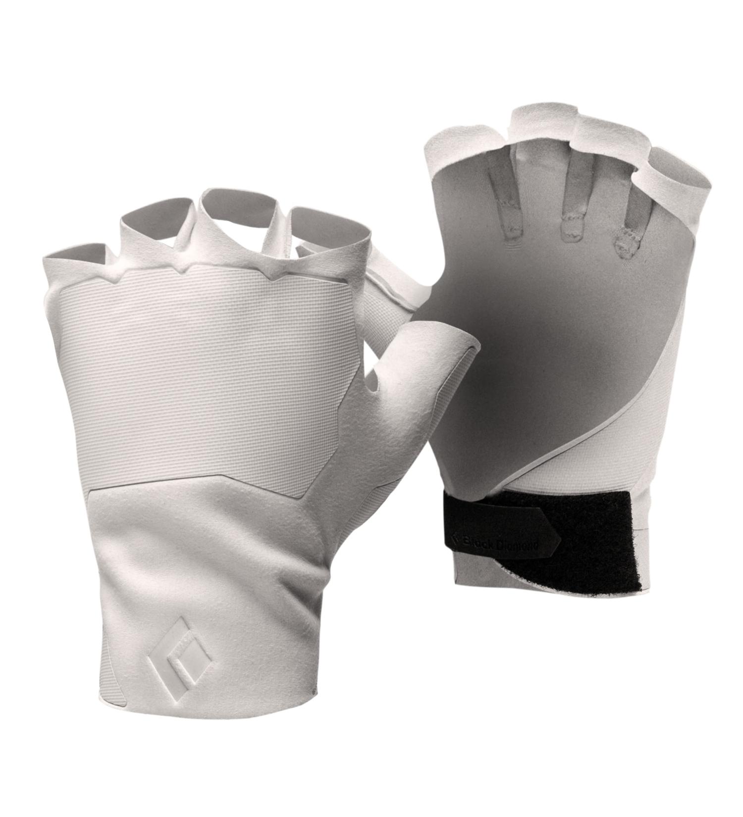 Black Diamond Crack Gloves XL - White | Durable Climbing Hand Protection - Buy Online on GoSupps.com