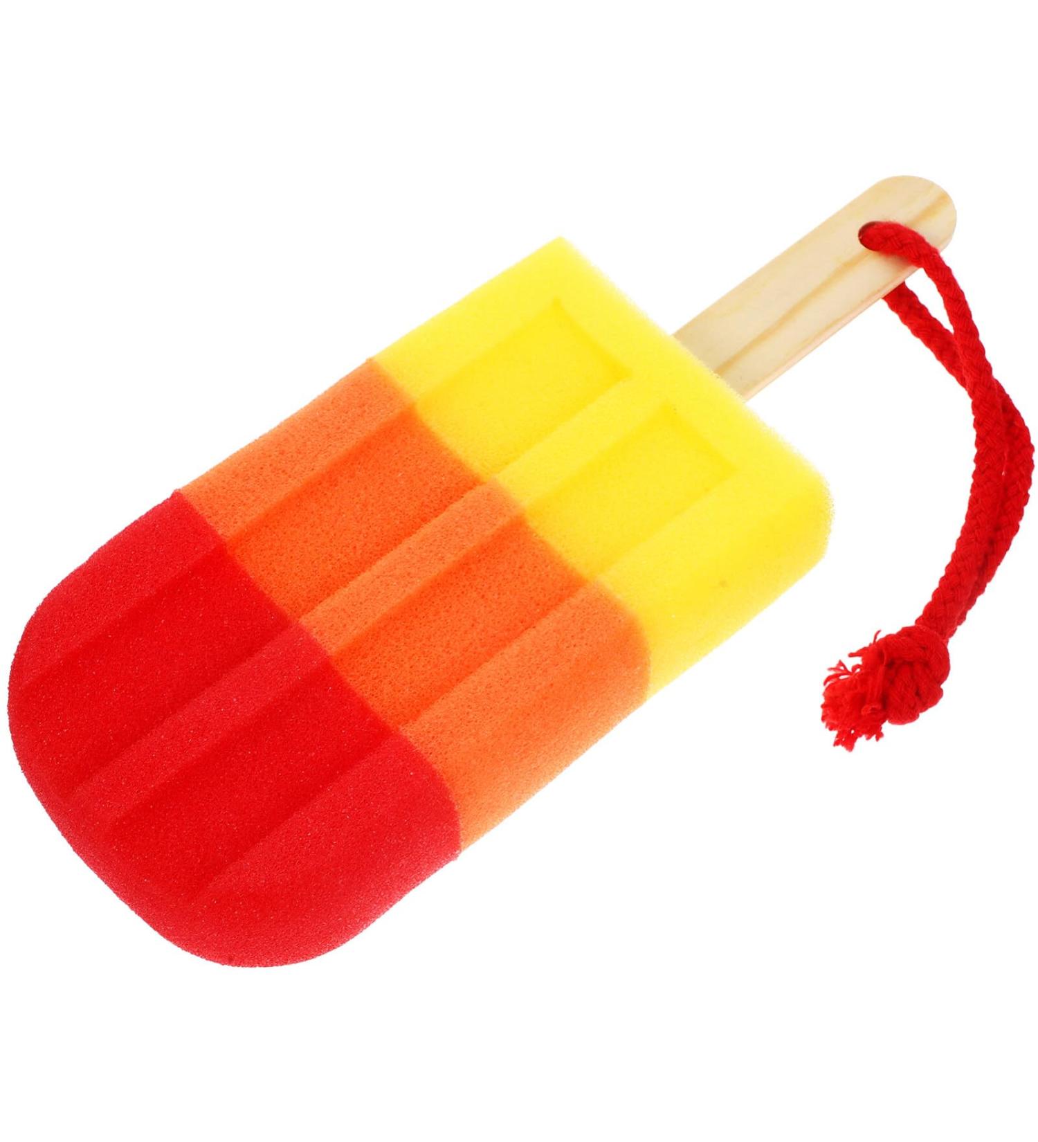 NOLITOY Ice Cream Shaped Exfoliating Bath Sponge | Premium Body Wash & Scrubber | Ideal Bathing Accessory for Men & Women - International Shipping Available - Buy Online on GoSupps.com