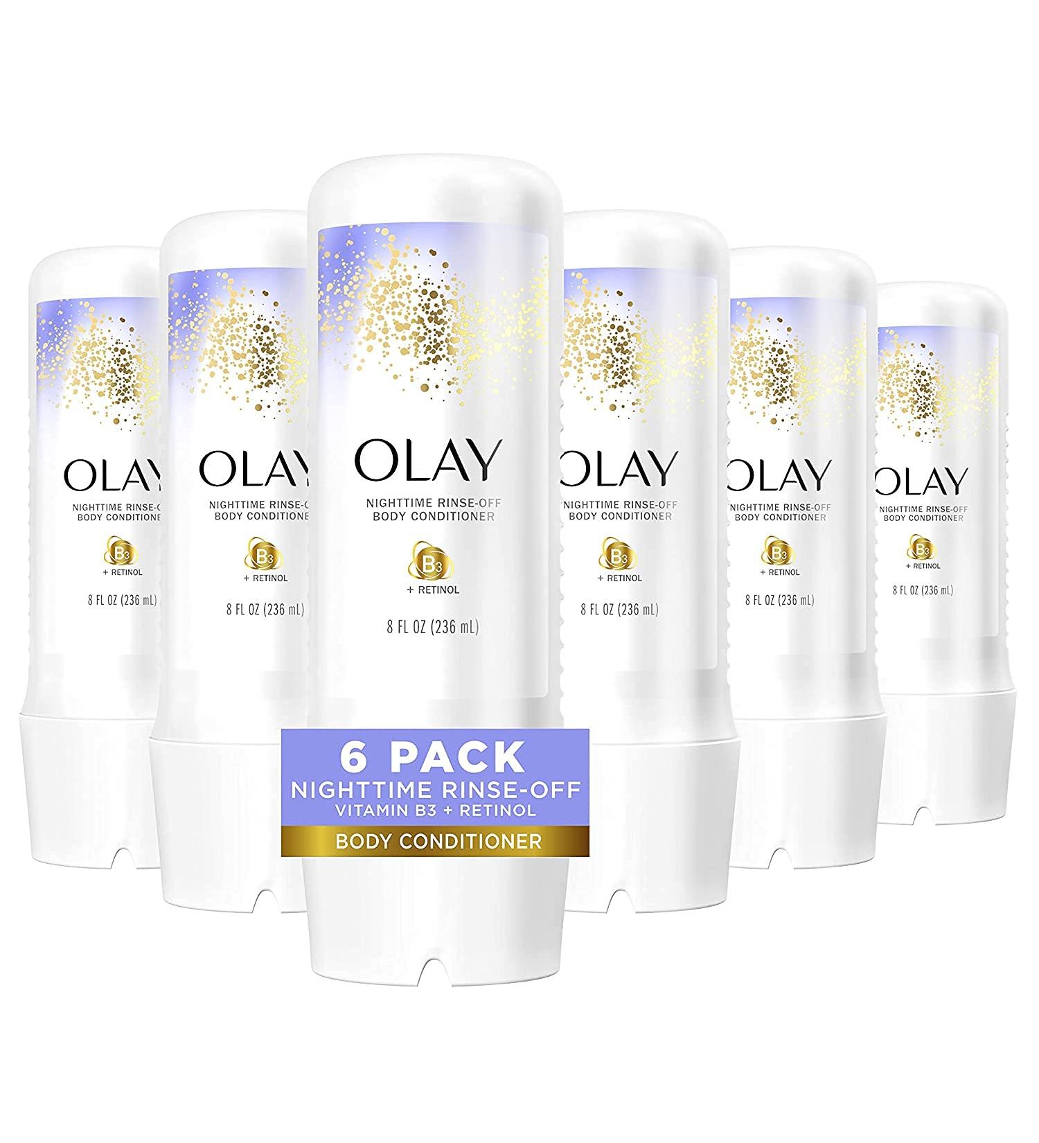 Olay Nighttime Body Conditioner with Retinol & Vitamin B3 Complex, 8 fl oz - Pack of 6 - Buy Online on GoSupps.com