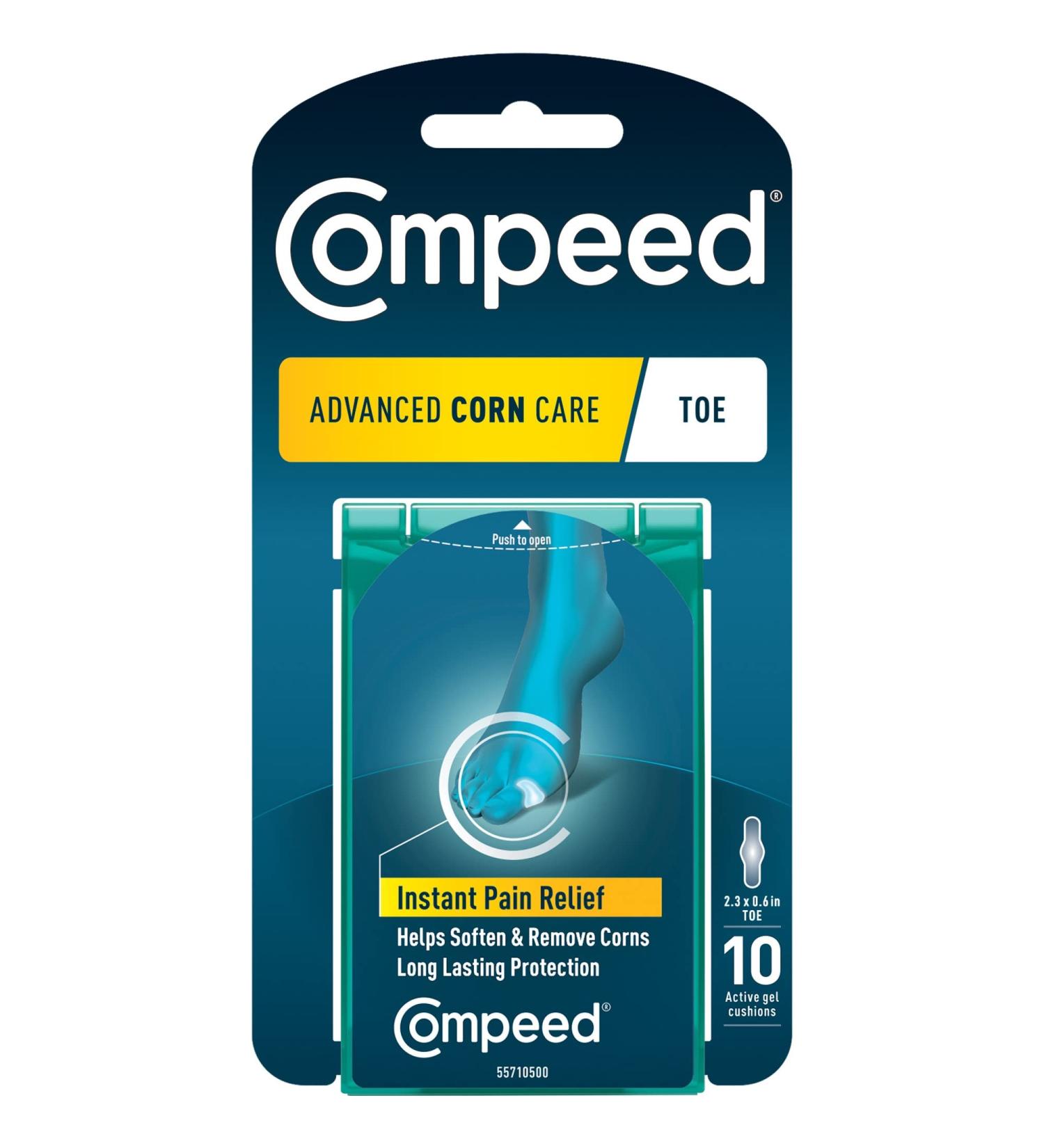 Compeed Advanced Corn Care Toe Cushion - 10 ct