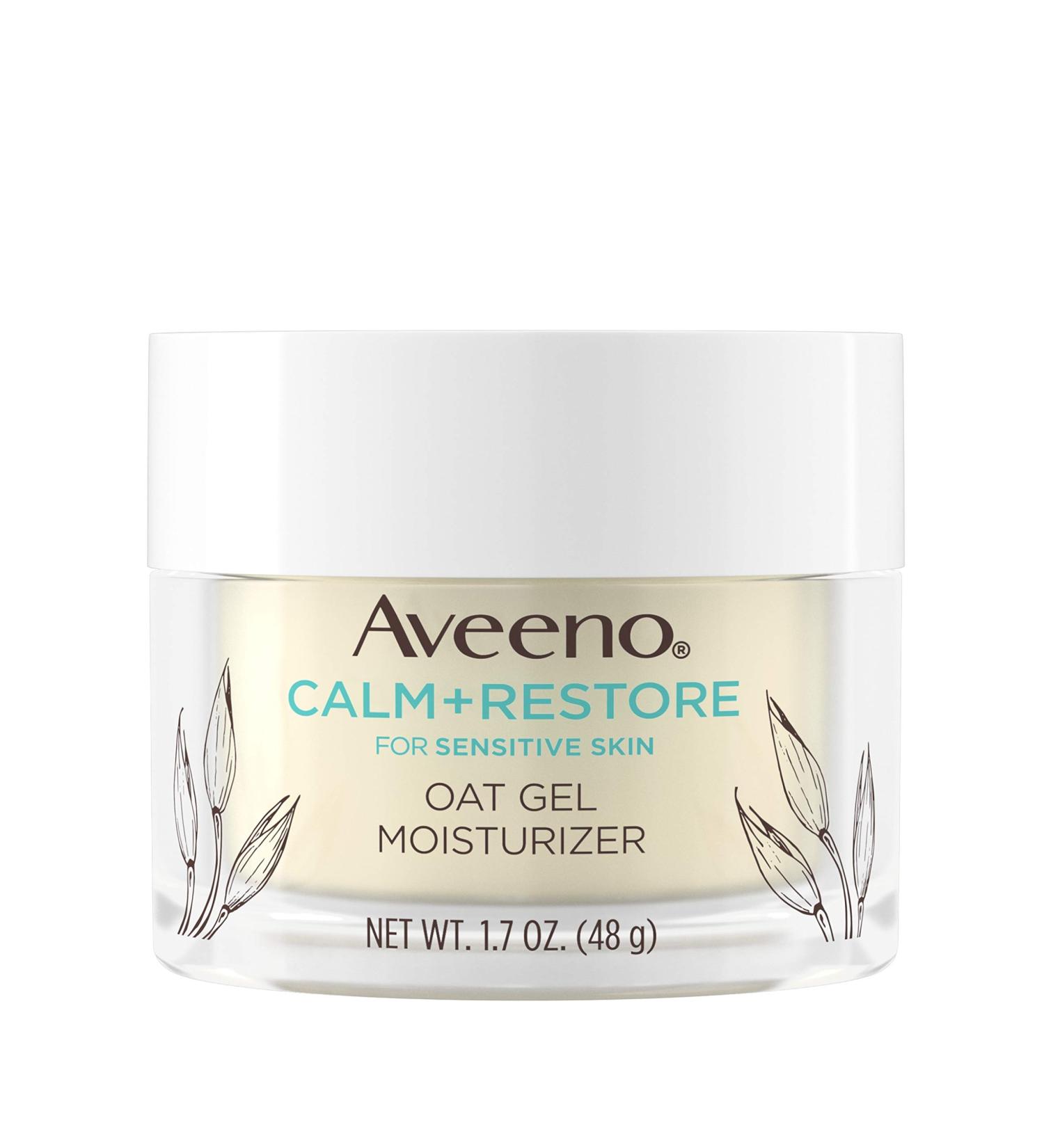Buy Aveeno Calm + Restore Oat Gel Moisturizer 1.7 oz - Fragrance Free Hydration - Buy Online on GoSupps.com