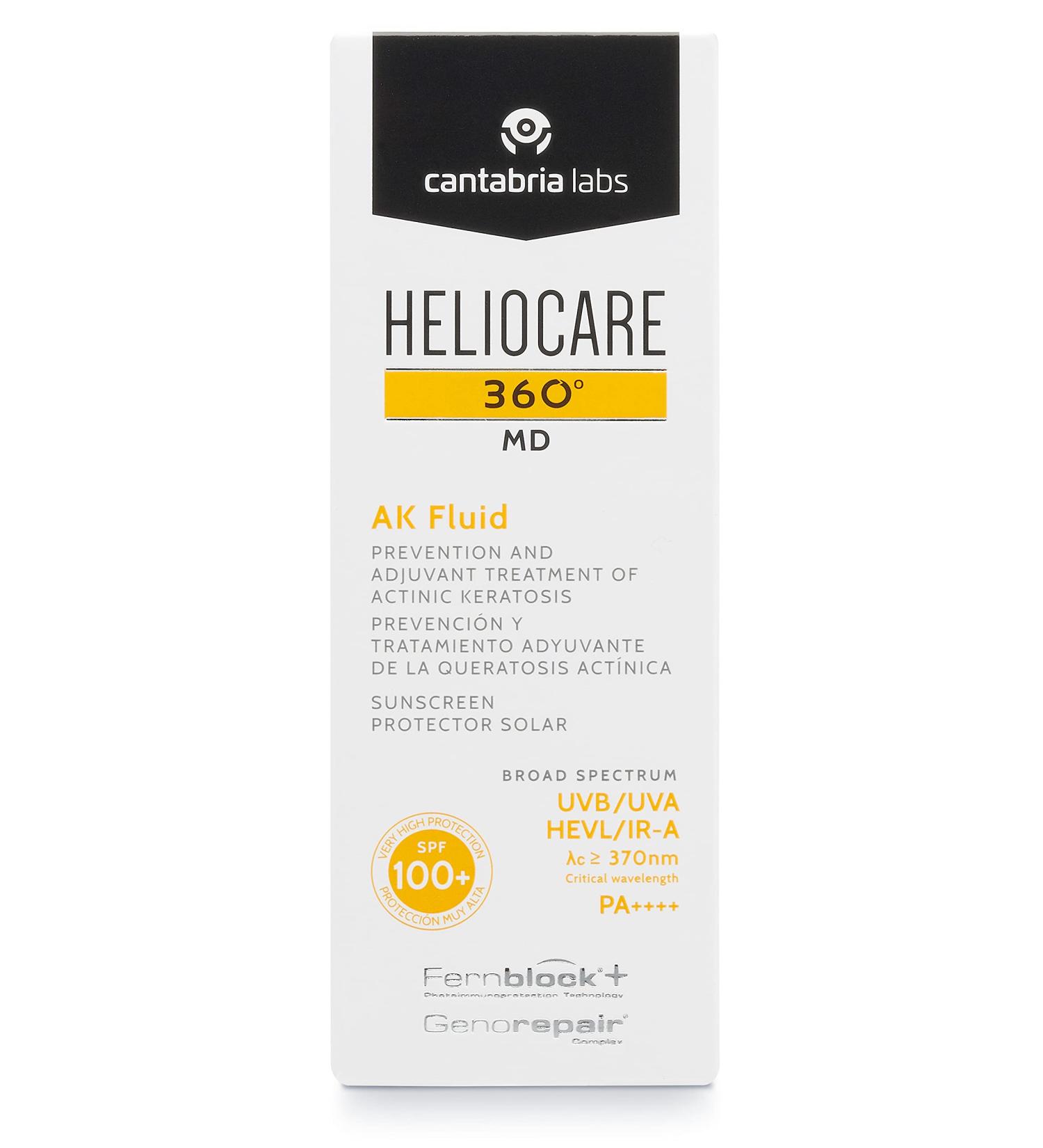 Heliocare 360 MD AK Fluido viso SPF 100 - 50ml | High Protection Sunscreen - Buy Online on GoSupps.com