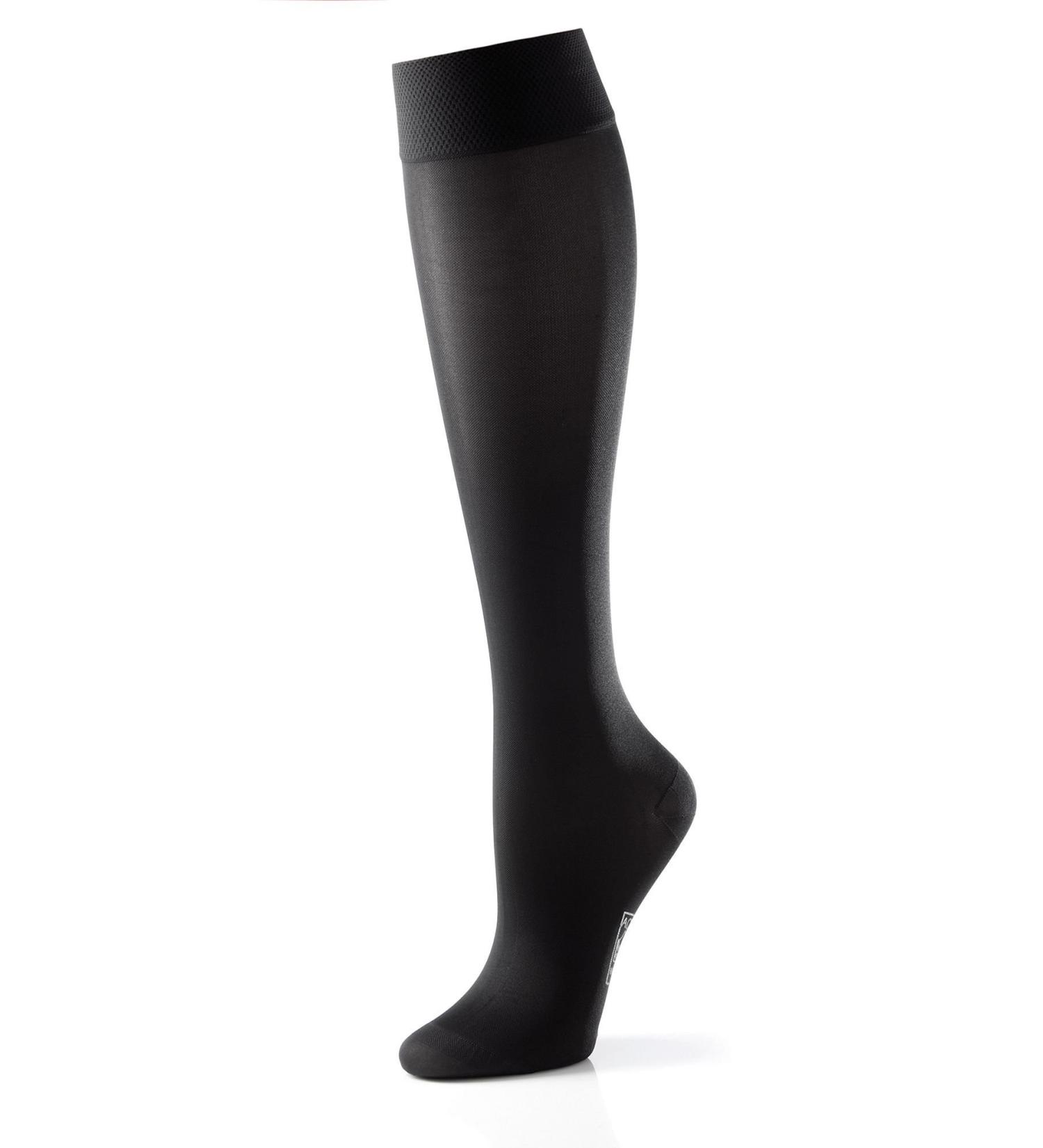 activa Class 2 Below Knee Support Stockings Open Toe X-Large - Closed Toe Black - Buy Online on GoSupps.com