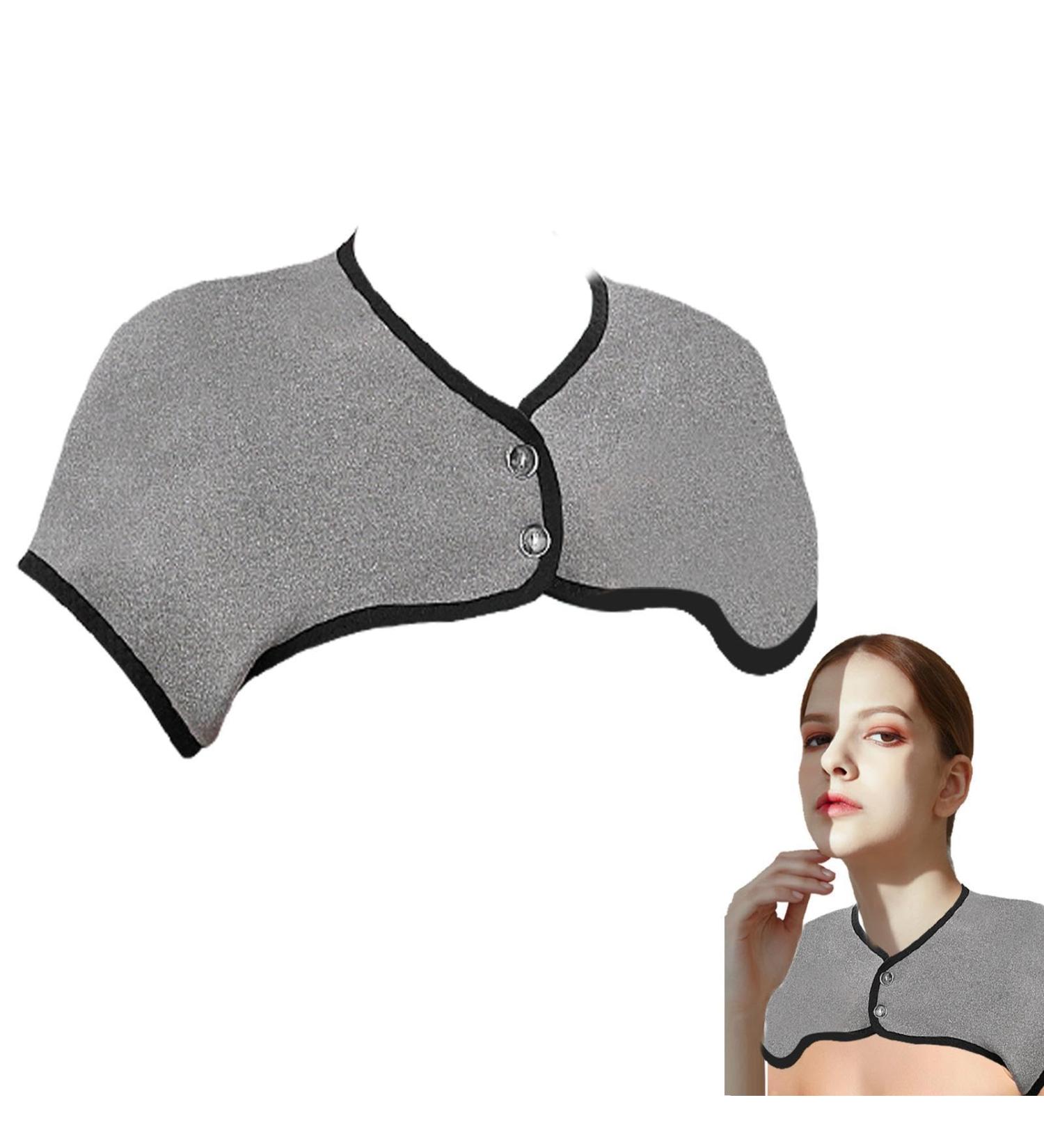 Ranley Shoulder Thermal Pillow - 360 Heated Neck Wrap | Washable Velvet Neck Warmer for All Seasons - Light Gray L - Buy Online on GoSupps.com