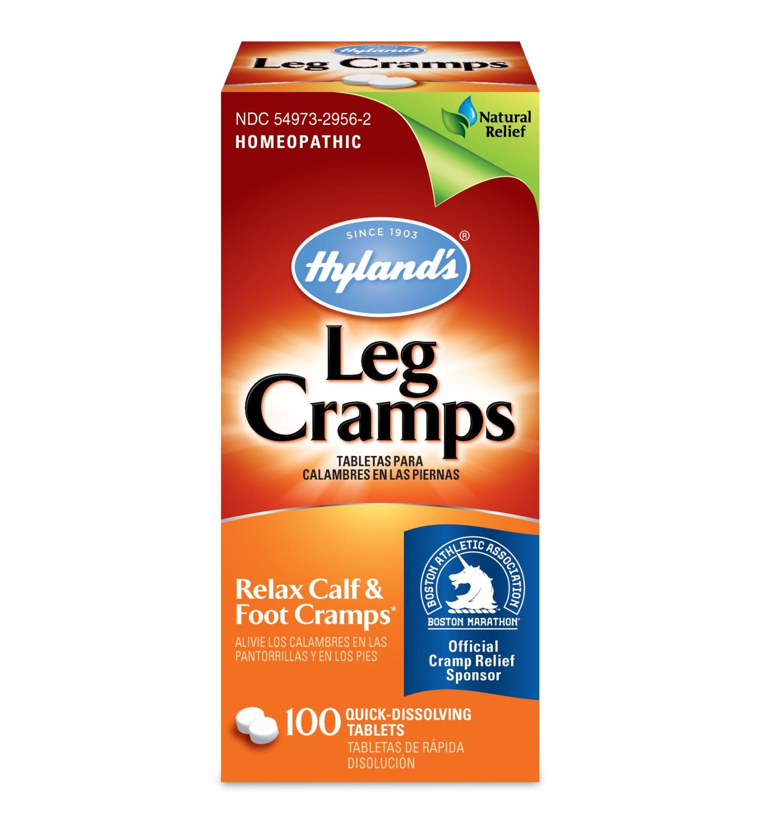 Hyland's Leg Cramps Relief - Fast-Acting Homeopathic Solution for Leg Cramps | Shop Internationally - Buy Online on GoSupps.com