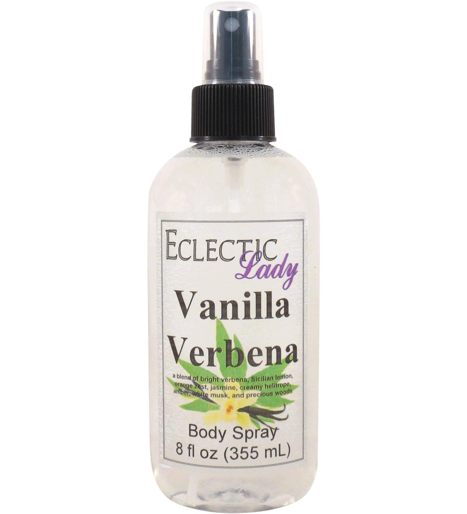 Vanilla Verbena Body Spray 8 ounces Body Mist for Women with Clean Light & Gentle Fragrance Long Lasting Perfume with Comforting Scent for Men & Women Cologne with Soft Subtle Aroma For Daily 8 Fluid Ounces - Buy Online on GoSupps.com