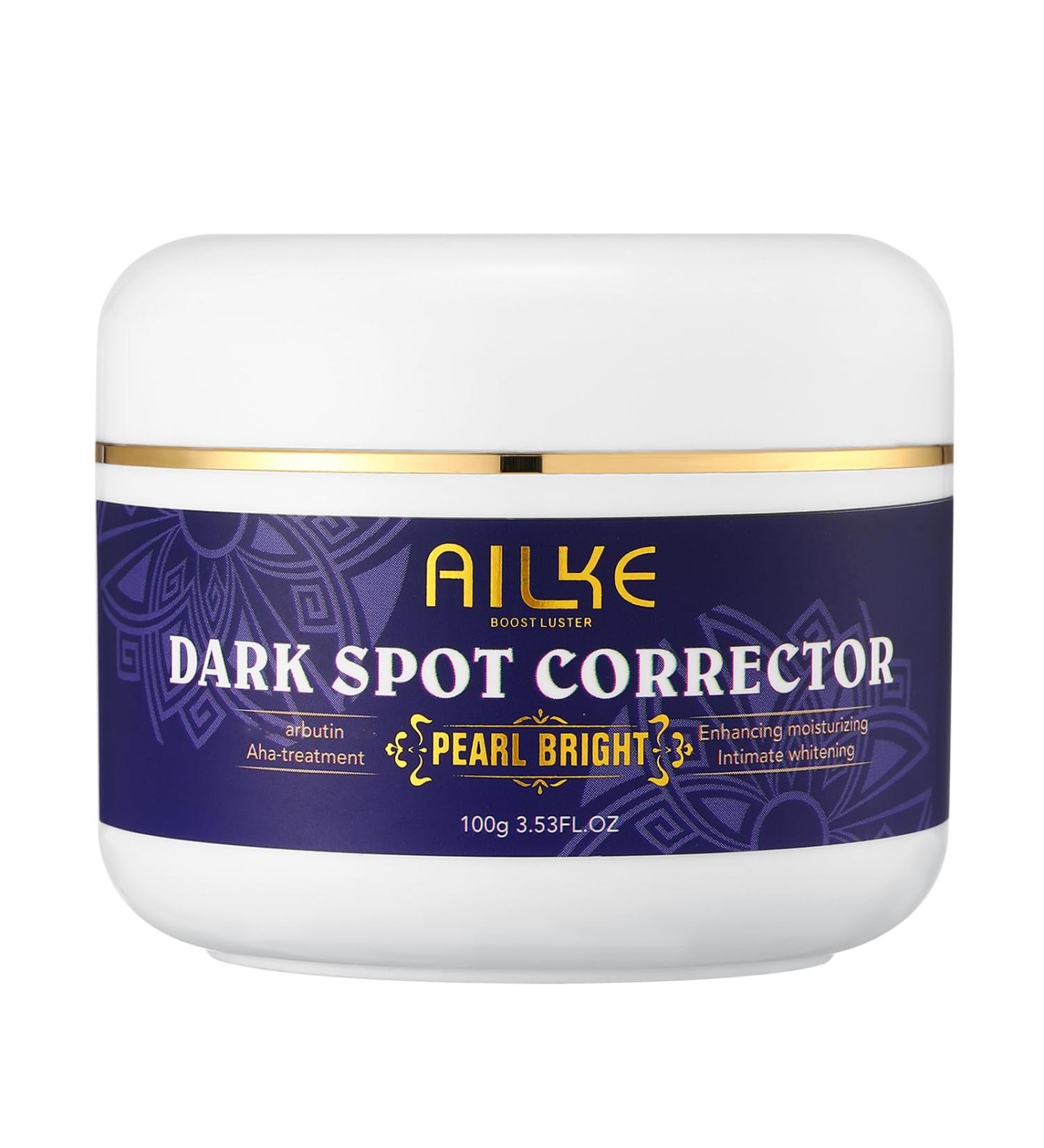 AILKE BOOST LUSTER AILKE Dark Spot Corrector Pearl Bright Cream lightening skin reduces freckles melanin hyperpigmentation even skin tone 100 ml pack of 1 1 copy - Buy Online on GoSupps.com