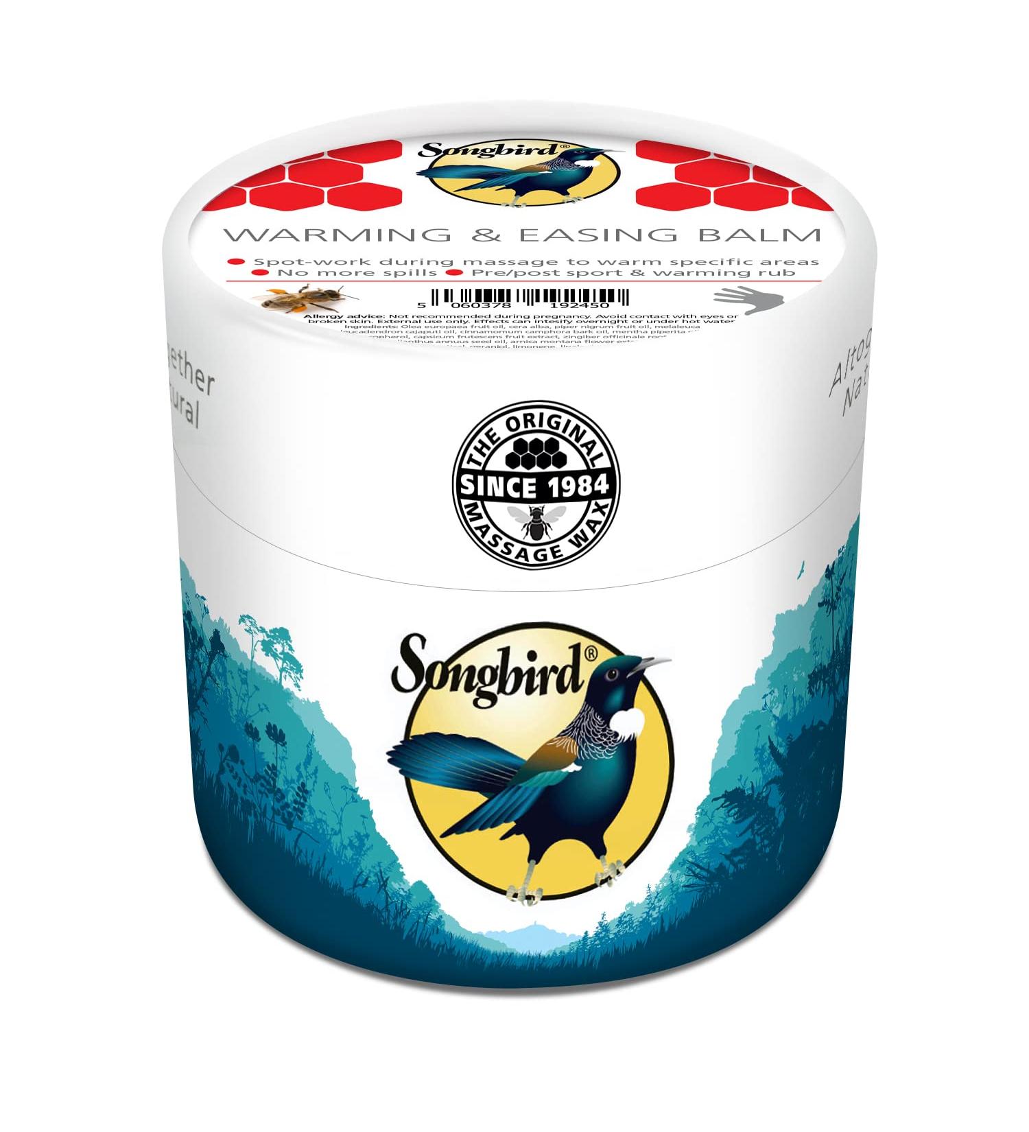 Songbird Warming & Easing Balm (300g) - Soothing Relief for All Skin Types | Shop Internationally - Buy Online on GoSupps.com