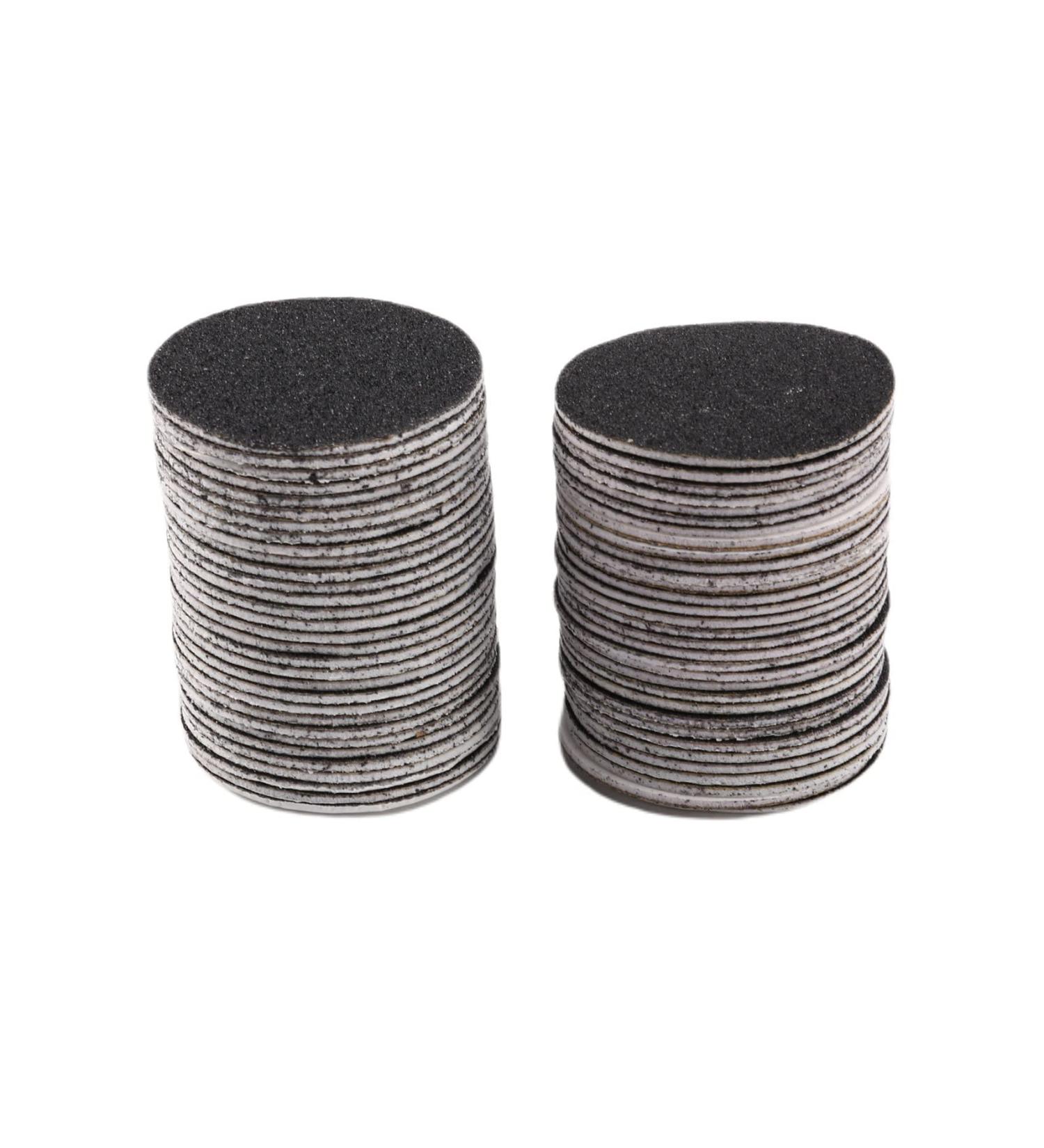 60 Replacement Sandpaper Pads (Coarse Grit Regular 100) for Electric Foot File Callus Remover Pedicure Tool - Buy Online on GoSupps.com