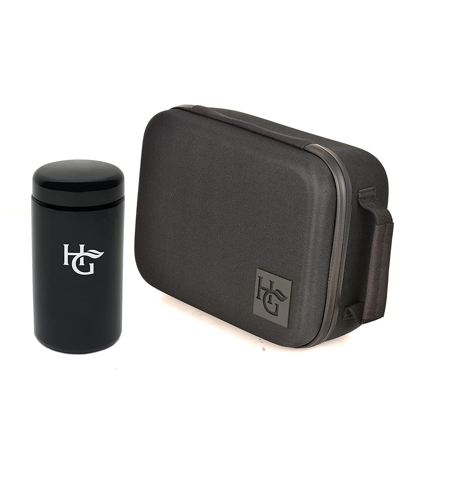 Herb Guard Wanderlust Ballistic Hardshell Box & Smell Proof Case - XL Ultraviolet Jar, Built-in Tray - Glass Protection & Organization - Buy Online on GoSupps.com