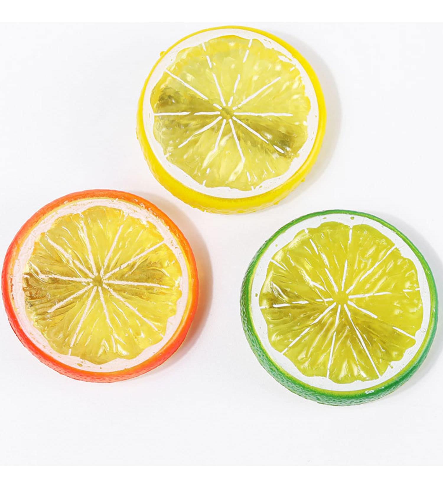 Cute Lemon Hair Clips for Girls - Realistic Fruit Hairpin Barrettes for Kids | Toddler Girls Christmas Accessories - Buy Online on GoSupps.com