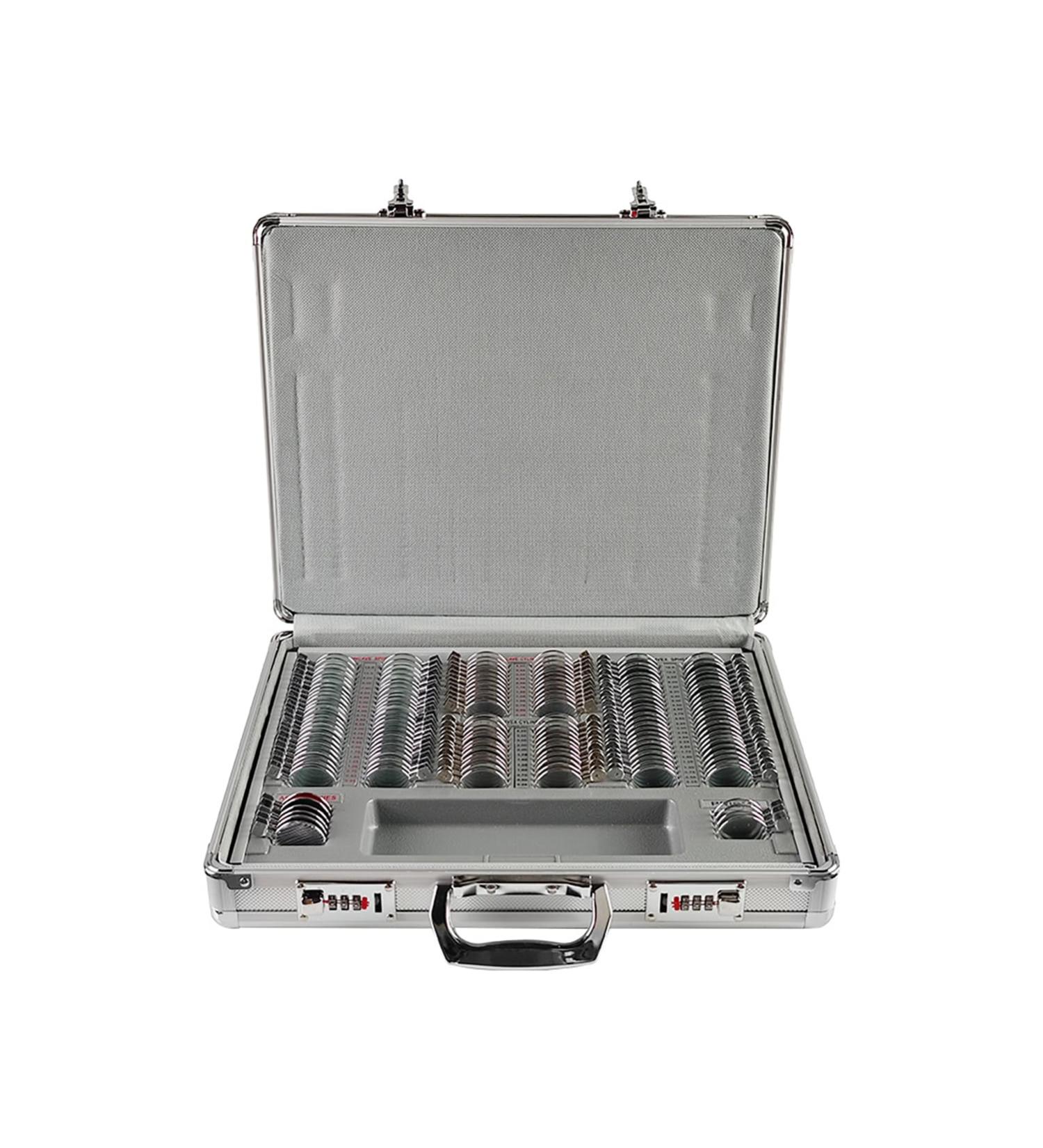 Yancheng Loudly Trial Lens Set Optical Trial Lens Set Kit with Metal Rim Aluminum Case 158 Pieces Grade A - Buy Online on GoSupps.com