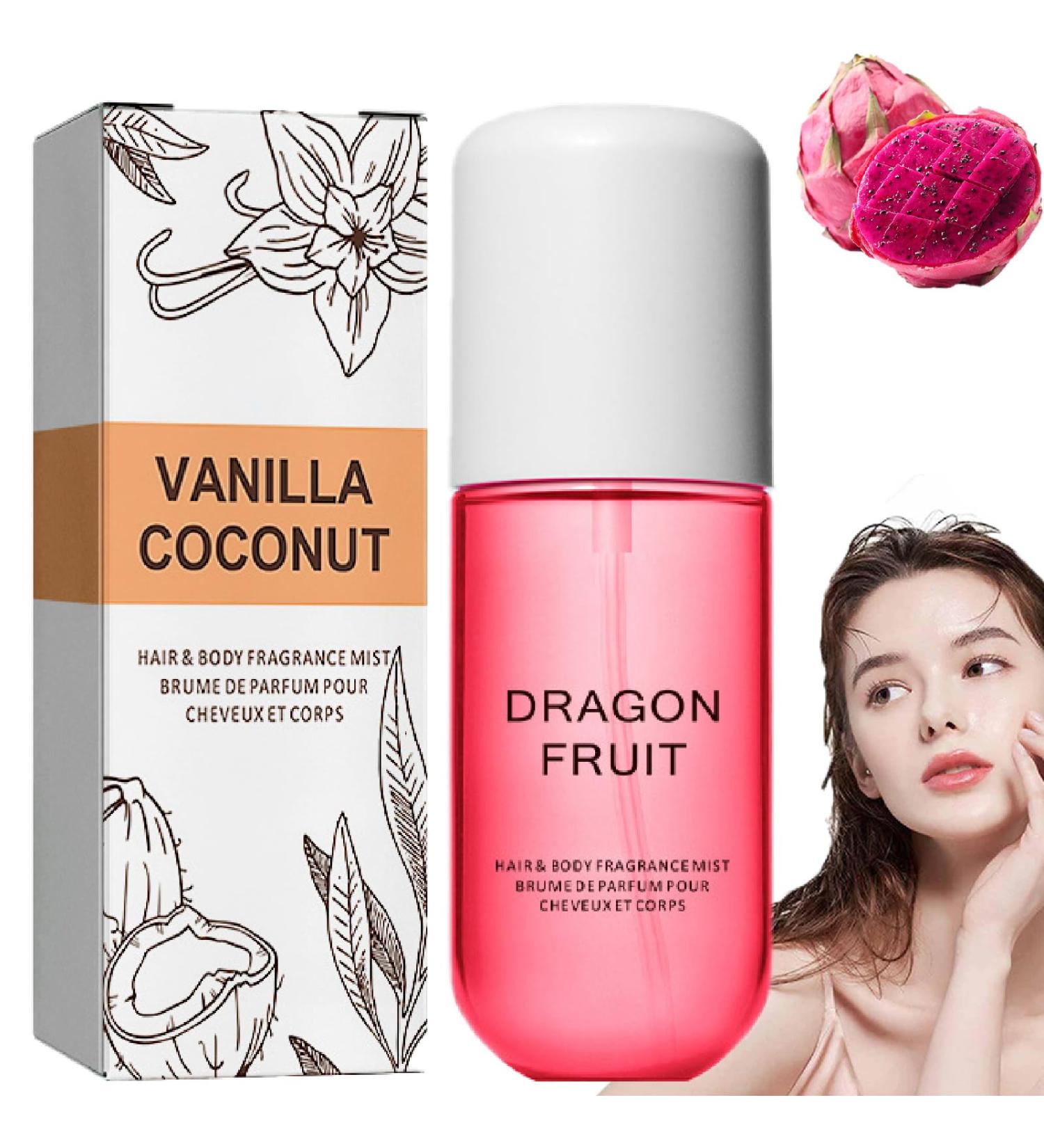 Vanilla Coconut Perfume Vanilla - Body & Hair Fragrance Mist Coconut Vanilla Perfume Vanilla Coconut Hair and Body Perfume Spray 50ml Vanilla Hair & Body Fragrance Mist for Women (Fruit) - Buy Online on GoSupps.com