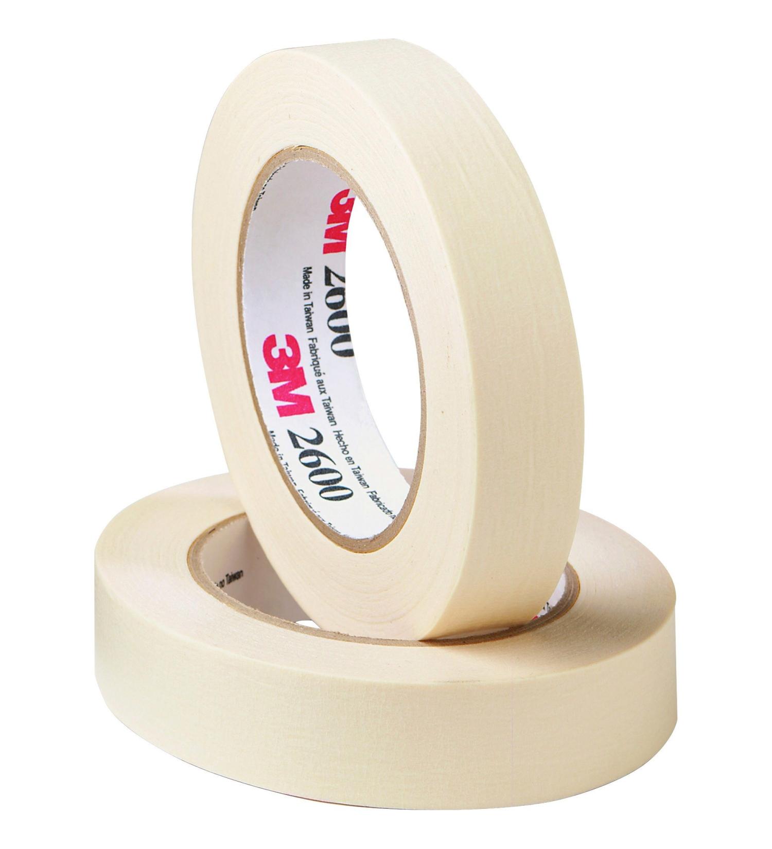 3M Highland Economy Masking Tape (MMM260024ARL)  1 Inches Width x 60 Yards Length