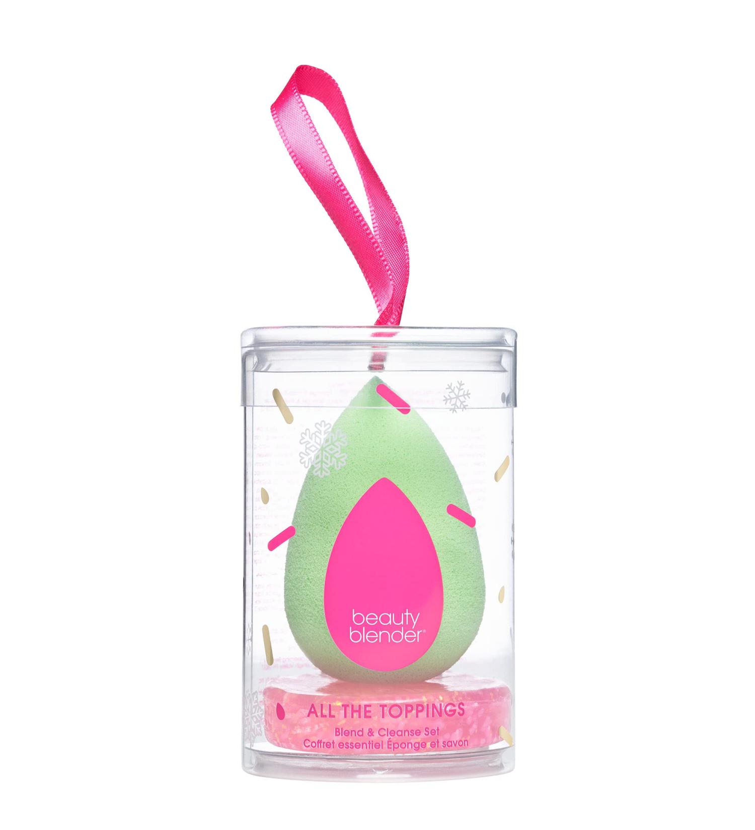 Beauty Blender All The Toppings Duo Set - Vegan Makeup Sponge & Cleaner for Flawless Foundation Powder & Cream Application - Animal Test-Free - Buy Online on GoSupps.com