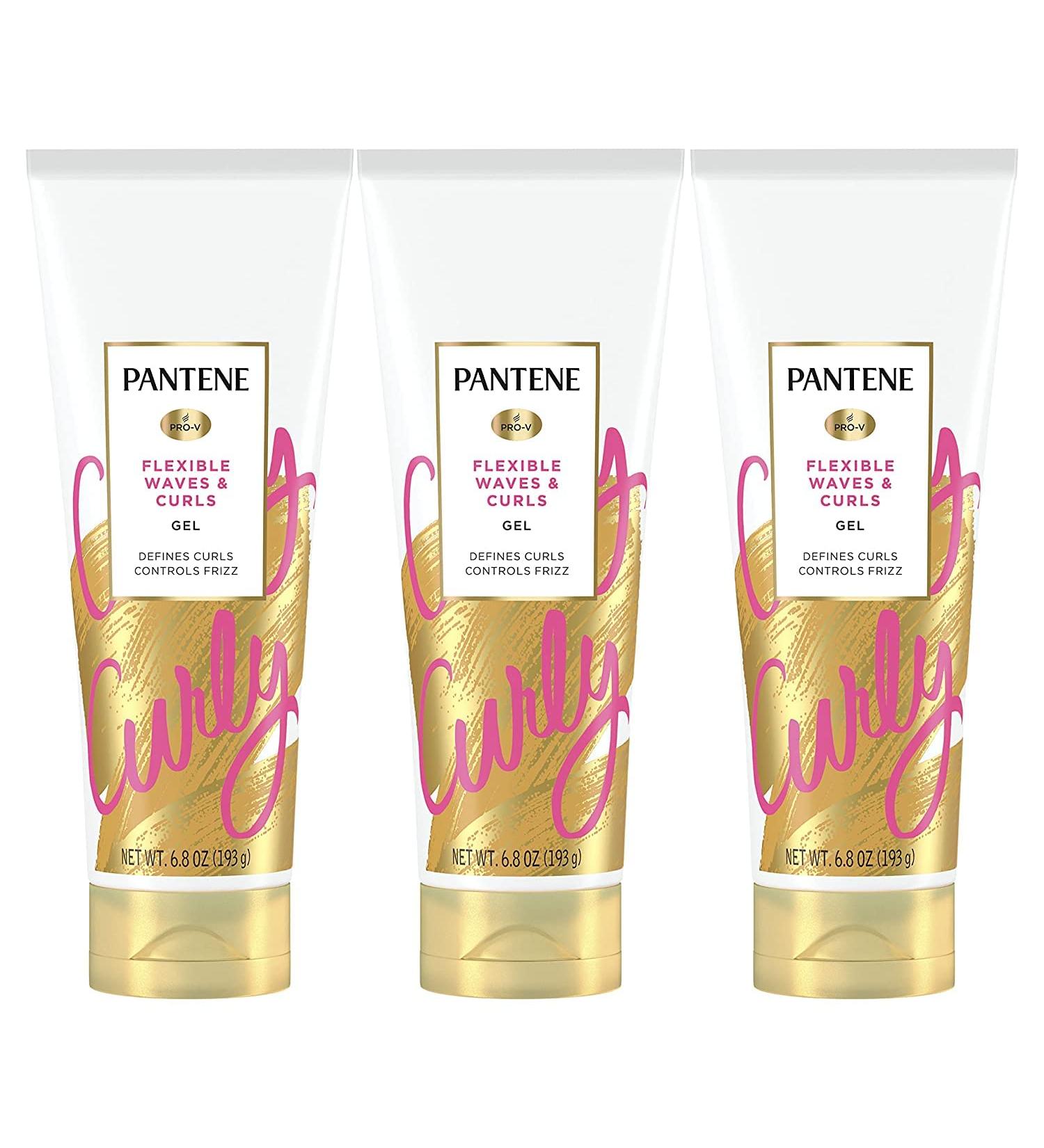 Pantene Curl Perfection Sculpting Gel 6.8 oz (Pack of 3) - Define and Enhance Your Curls with Pantene - Buy Online on GoSupps.com