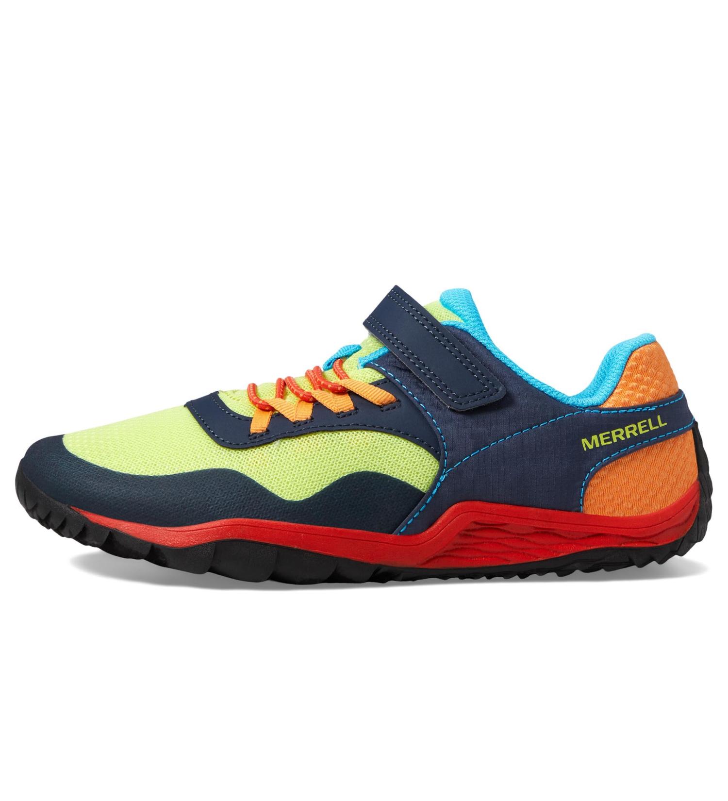 Merrell Unisex Kids Trail Glove 7 A/C Sneaker - 39 EU Navy Multi | International Shipping Available - Buy Online on GoSupps.com