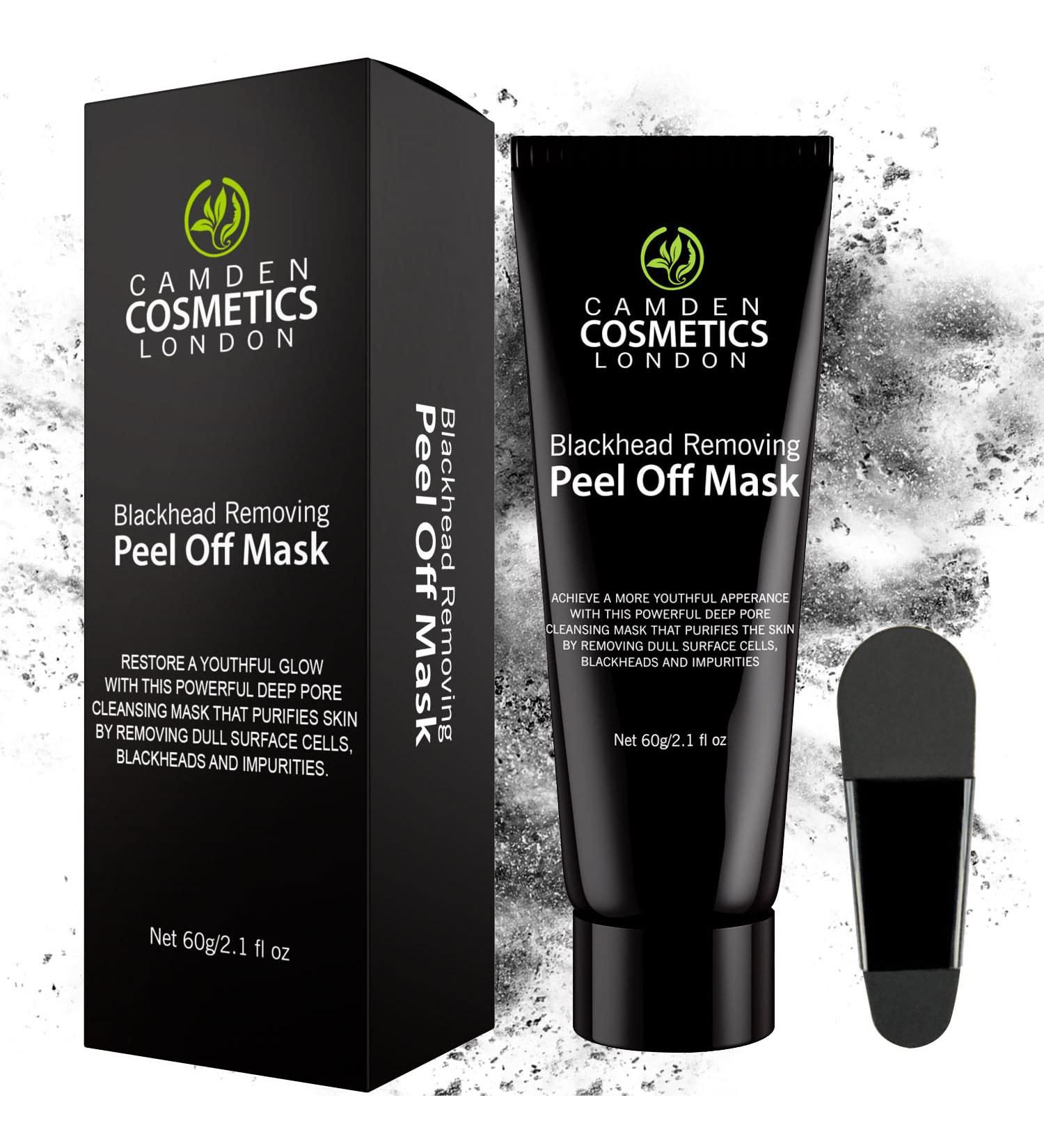 Blackhead Remover Mask For Men & Women - Charcoal Face Mask + FREE APPLICATOR - Peel off Face Mask - Black Blackhead Cleanser Purifying Mask Blackhead Extractor Blackhead Removal Cream Exfoliating - Buy Online on GoSupps.com