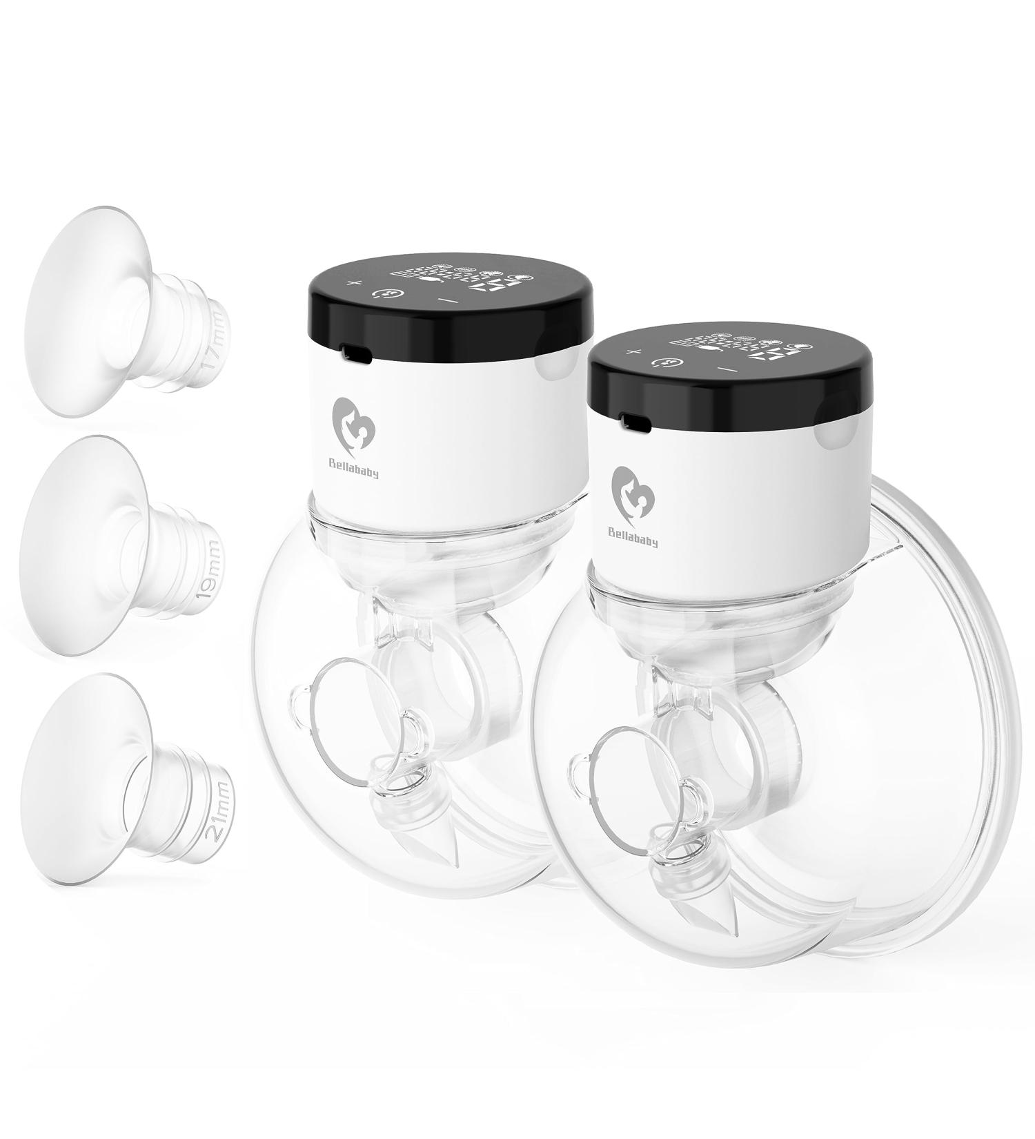 Buy Bellababy Portable Electric Milk Pump 2Ser - Double Hands-Free Touchscreen LCD Rechargeable 4 Modes & 9 Levels - International Shipping Available - Buy Online on GoSupps.com