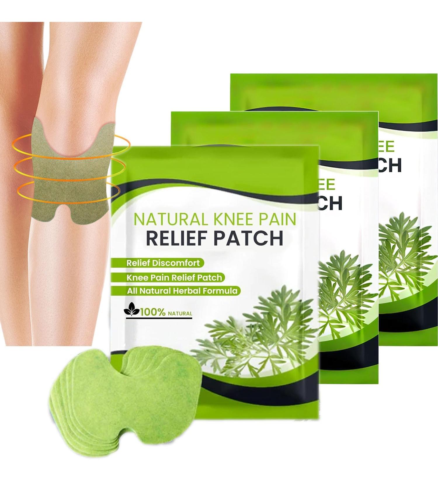 Natural Pain Relief Patches for Knee Neck Back & Shoulders | Wormwood Patch for Fast Relief - Buy Online on GoSupps.com