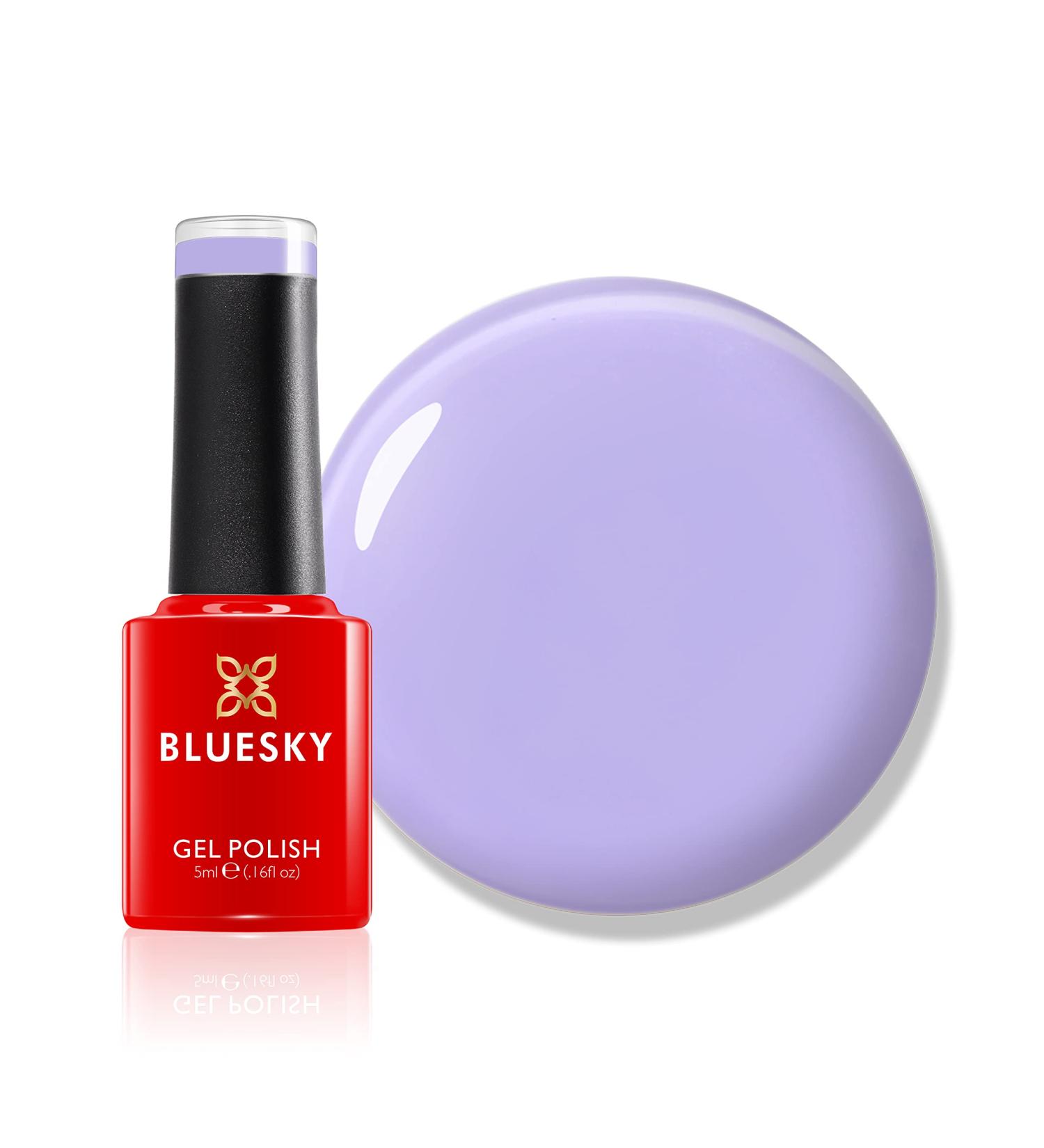 Bluesky Gel Nail Polish Pastel Dreams Purple to Nibble - LPD10 | Long Lasting Lilac Chip Resistant Gel Polish 5ml - Buy Online on GoSupps.com