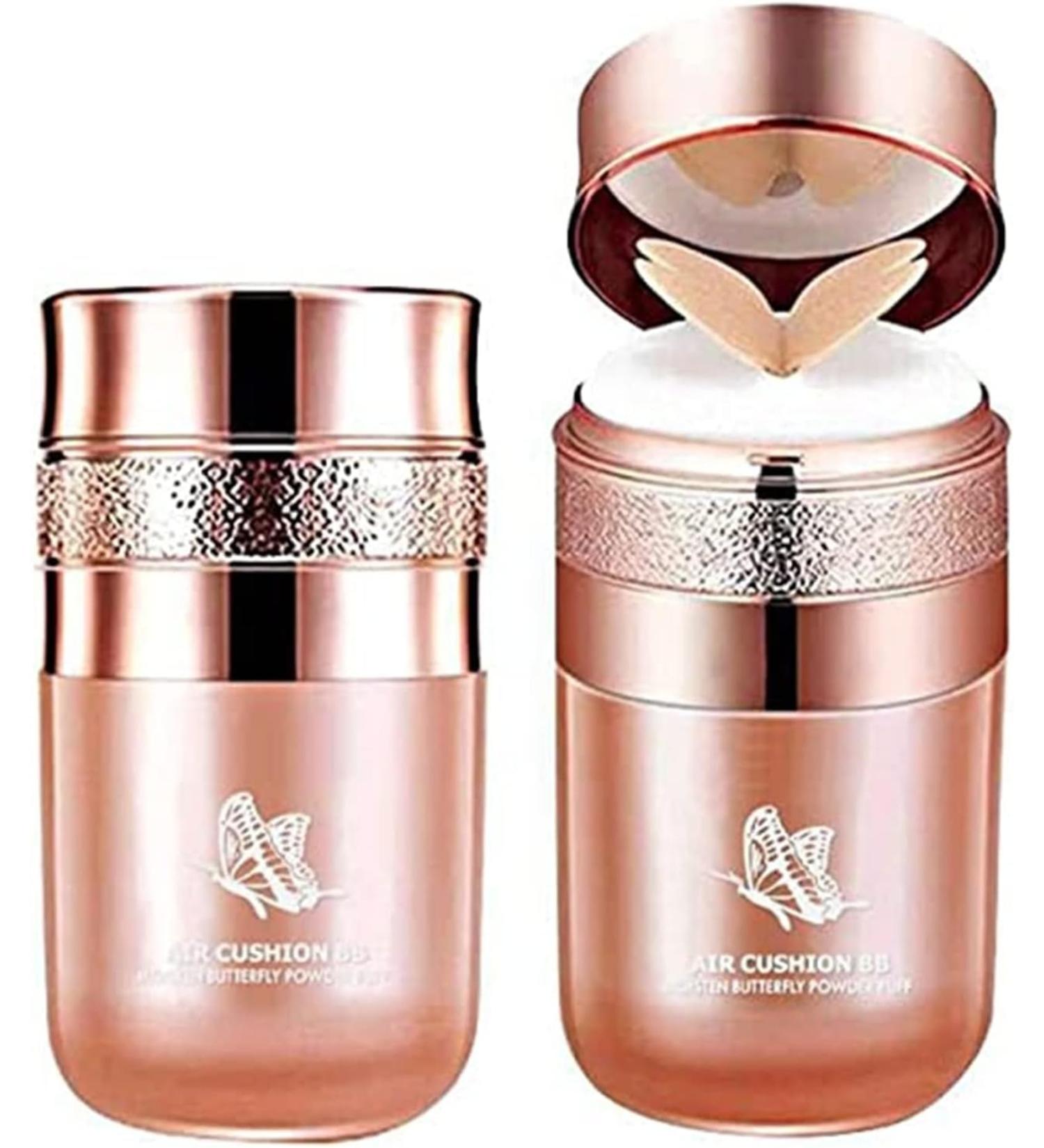 Butterfly Cushion BB Cream Air Cushion CC Cream Makeup Foundation BB Cream Brightening Liquid Foundation Long-Lasting Moisture Waterproof Oil Control - Buy Online on GoSupps.com