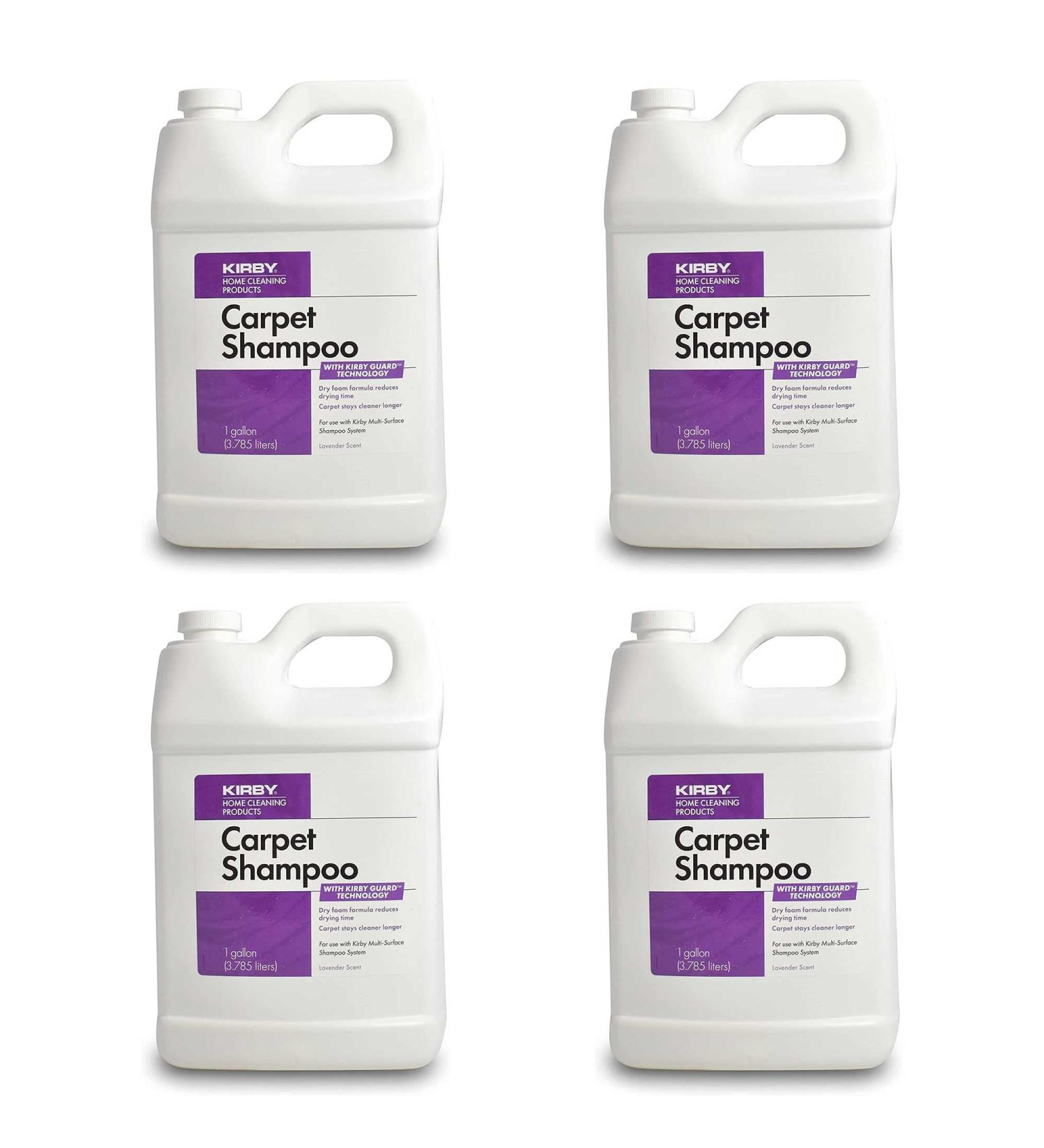 Buy Kirby 252802S 1 Gallon Carpet Shampoo - 4 Pack 512 Fl Oz - International Shipping Available - Buy Online on GoSupps.com
