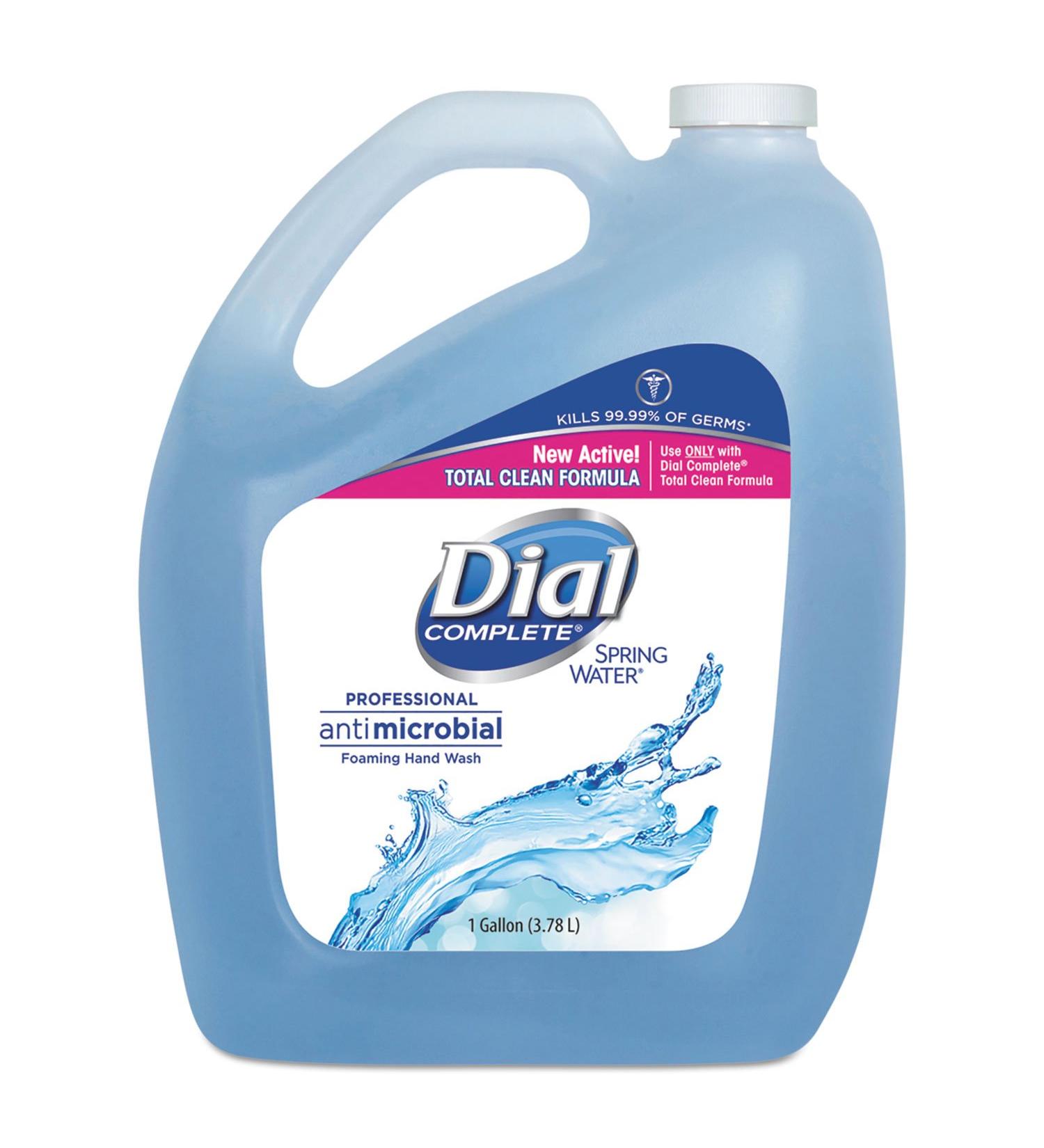 Dial Professional 15922Ea Foaming Hand Wash  Spring Water  1 Gal Bottle