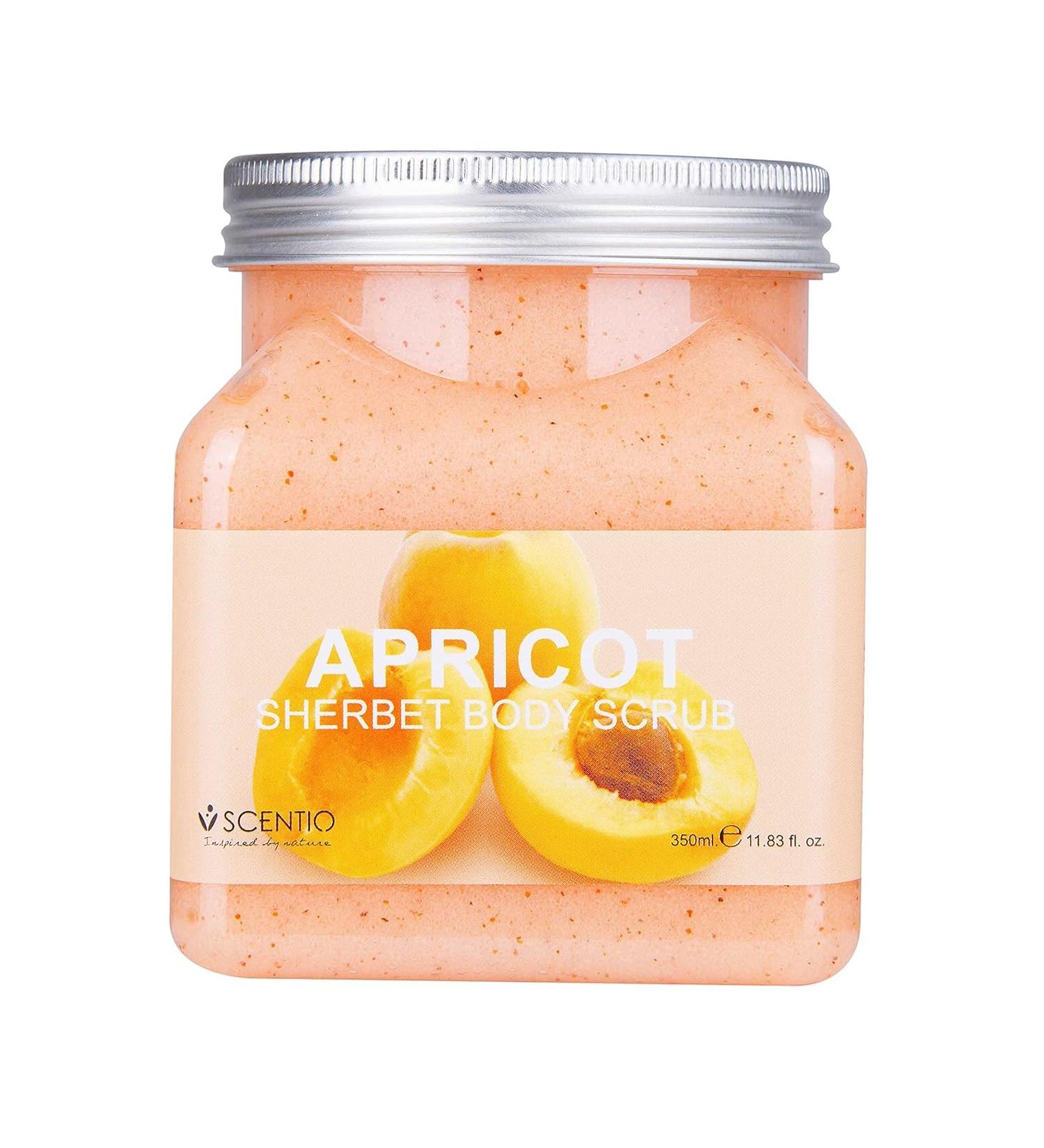 SCENTIO APRICOT ANTI-AGING SHERBET SCRUB 350 ML. - Buy Online on GoSupps.com
